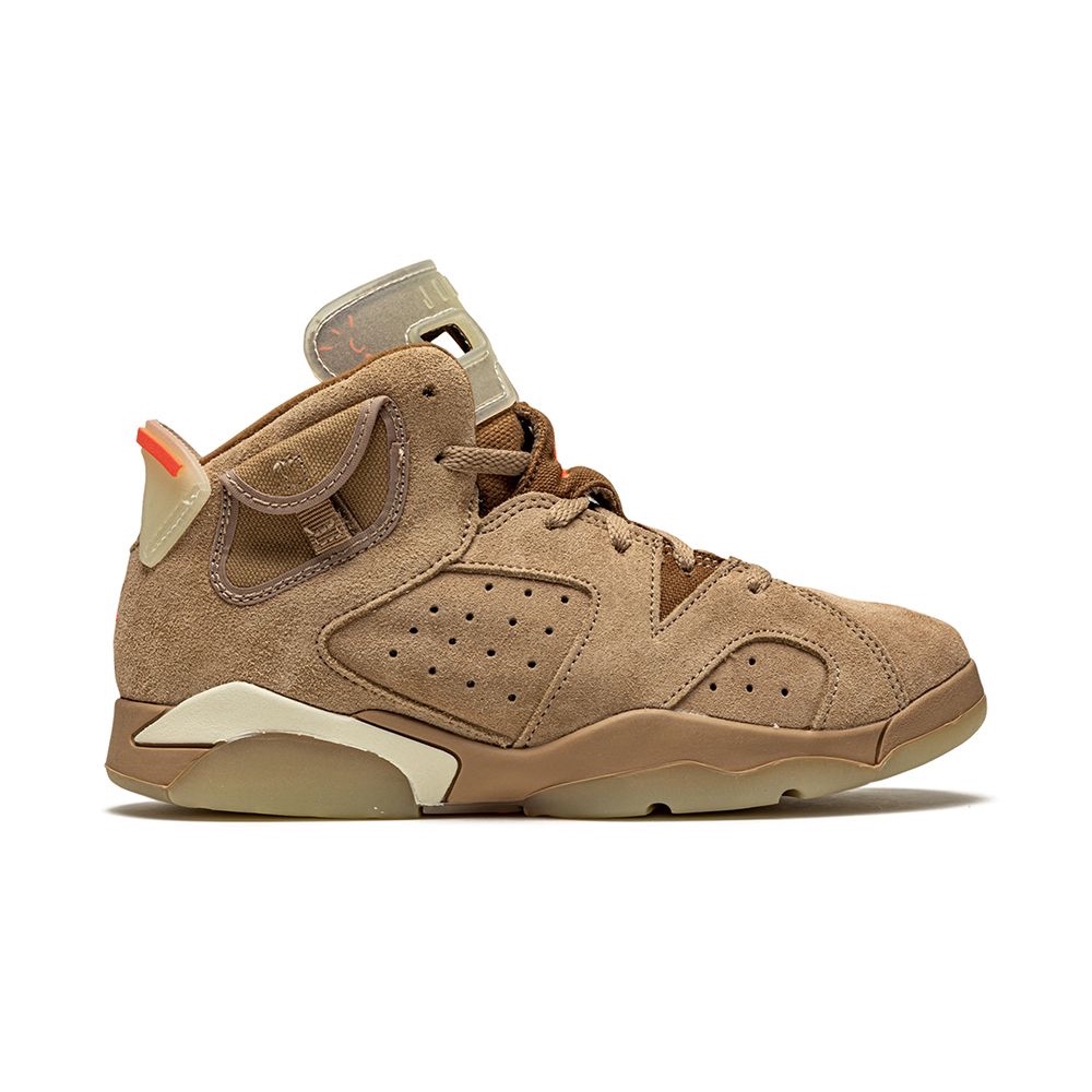 Jordan 6 x Travis Scott Retro SP British Khaki, (TD) Jordan 6 x Travis Scott Retro SP British Khaki 착용 스타일 - 2
