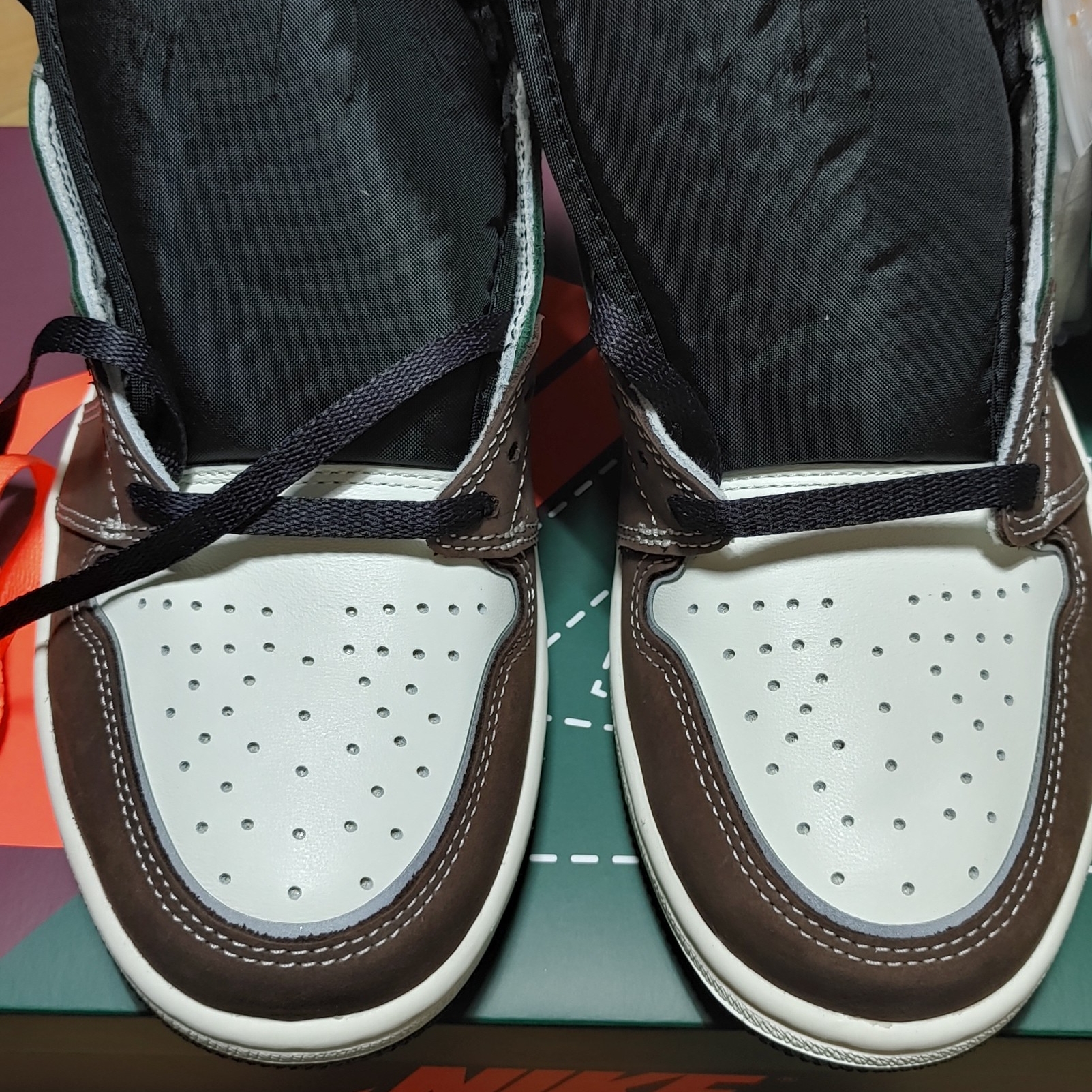 Jordan 1 Retro High OG Craft 착용 스타일 - 1