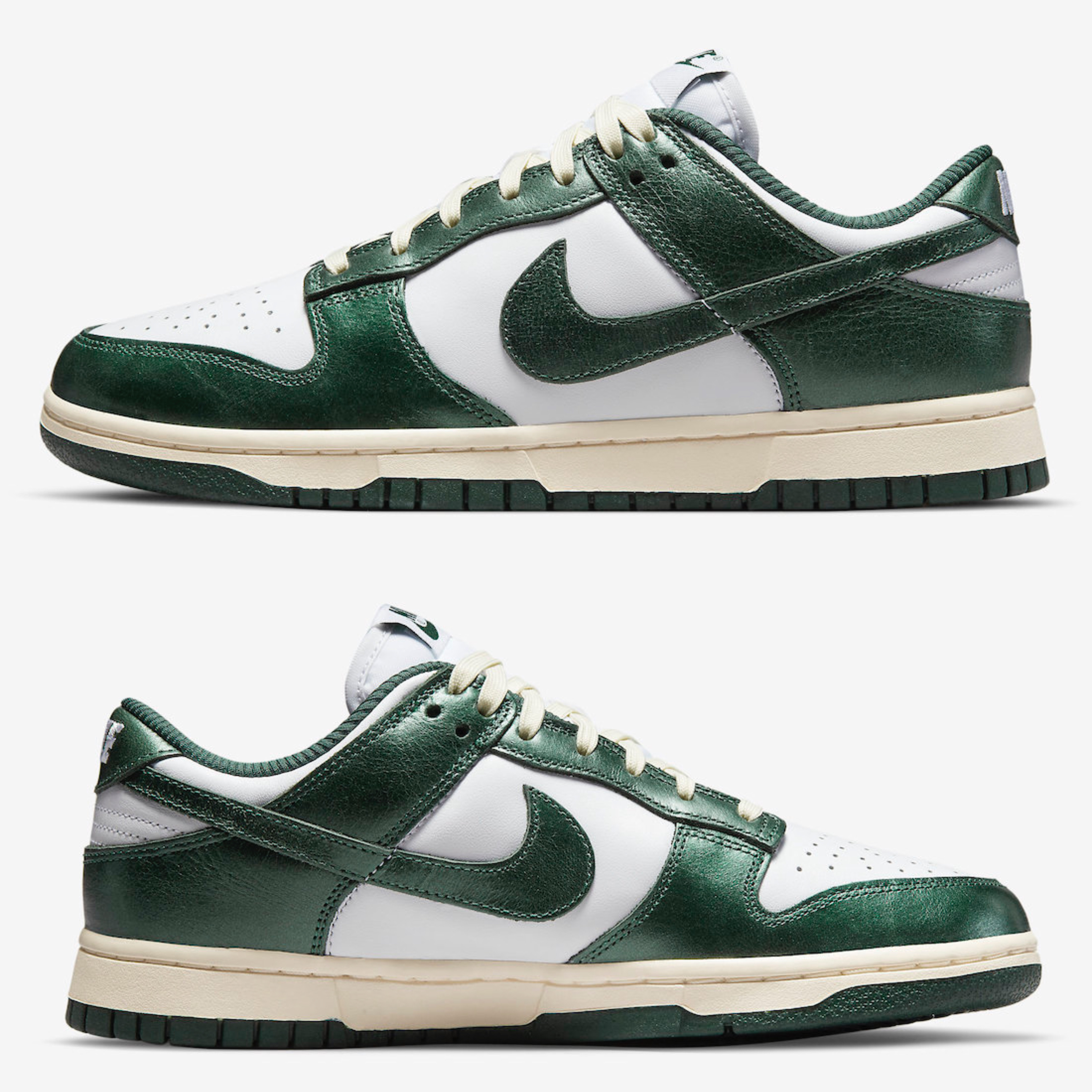 (W) Nike Dunk Low Vintage Green 착용 스타일 - 3
