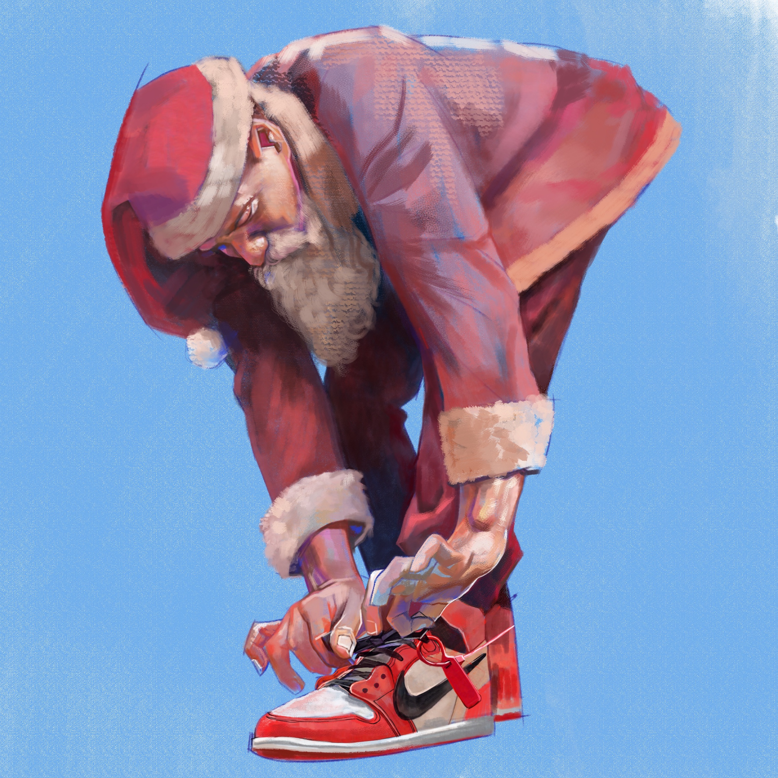 Jordan 1 x Off-White Retro High Chicago The Ten 착용 스타일