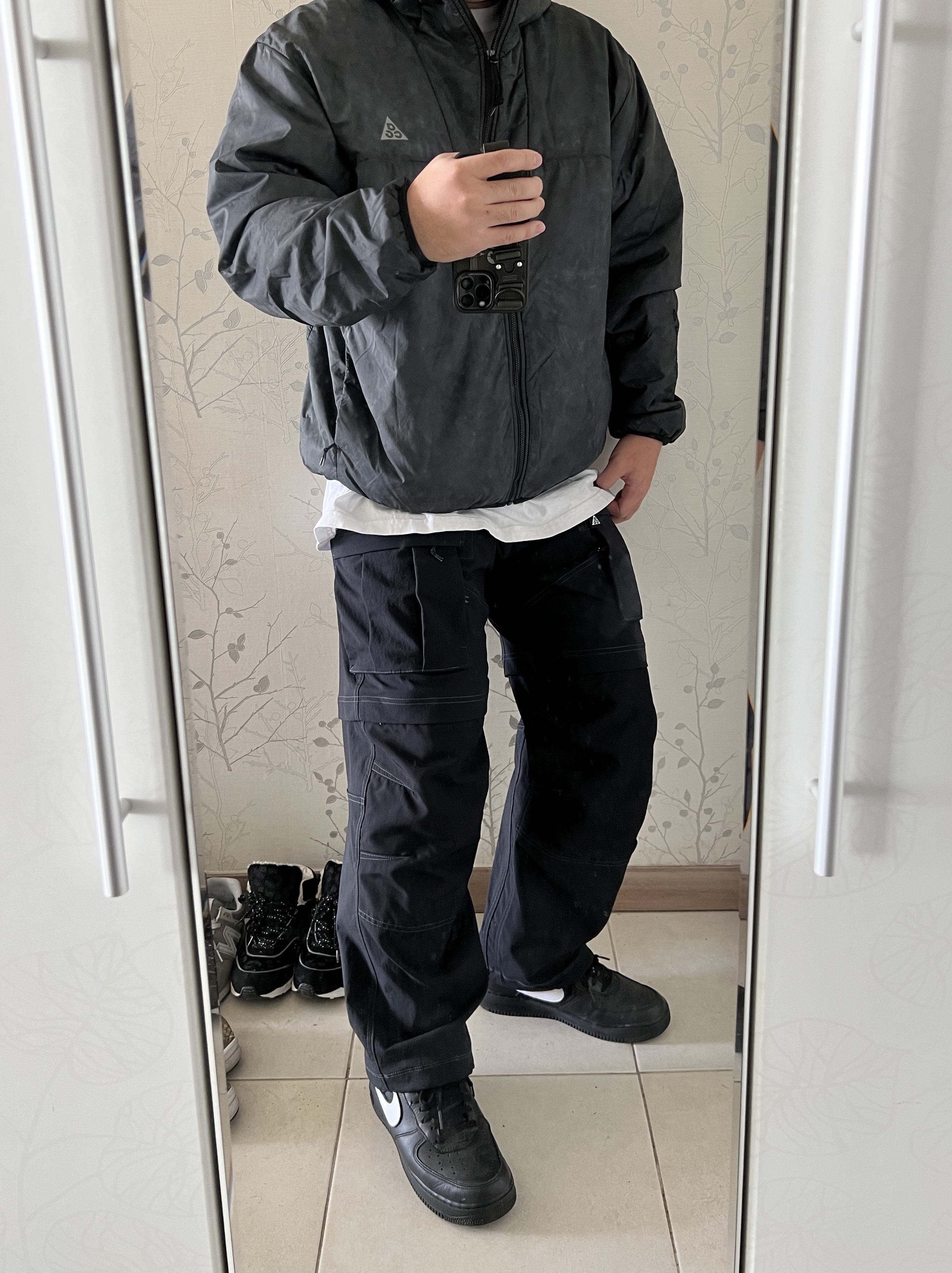 Nike NRG ACG Therma-Fit ADV Rope De Dope Black - Asia 착용 스타일
