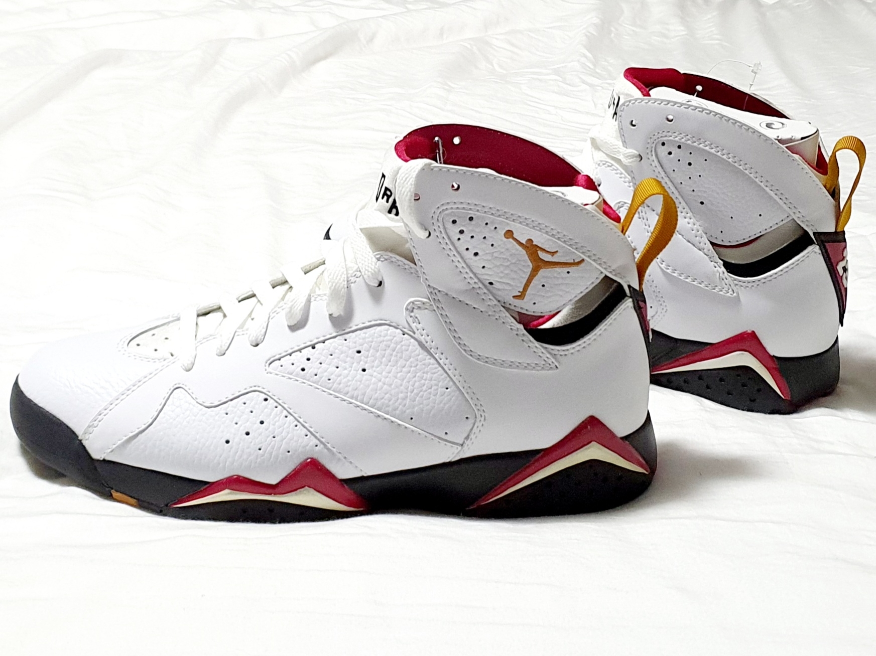 Jordan 7 Retro Cardinal 2011 착용 스타일 - 3