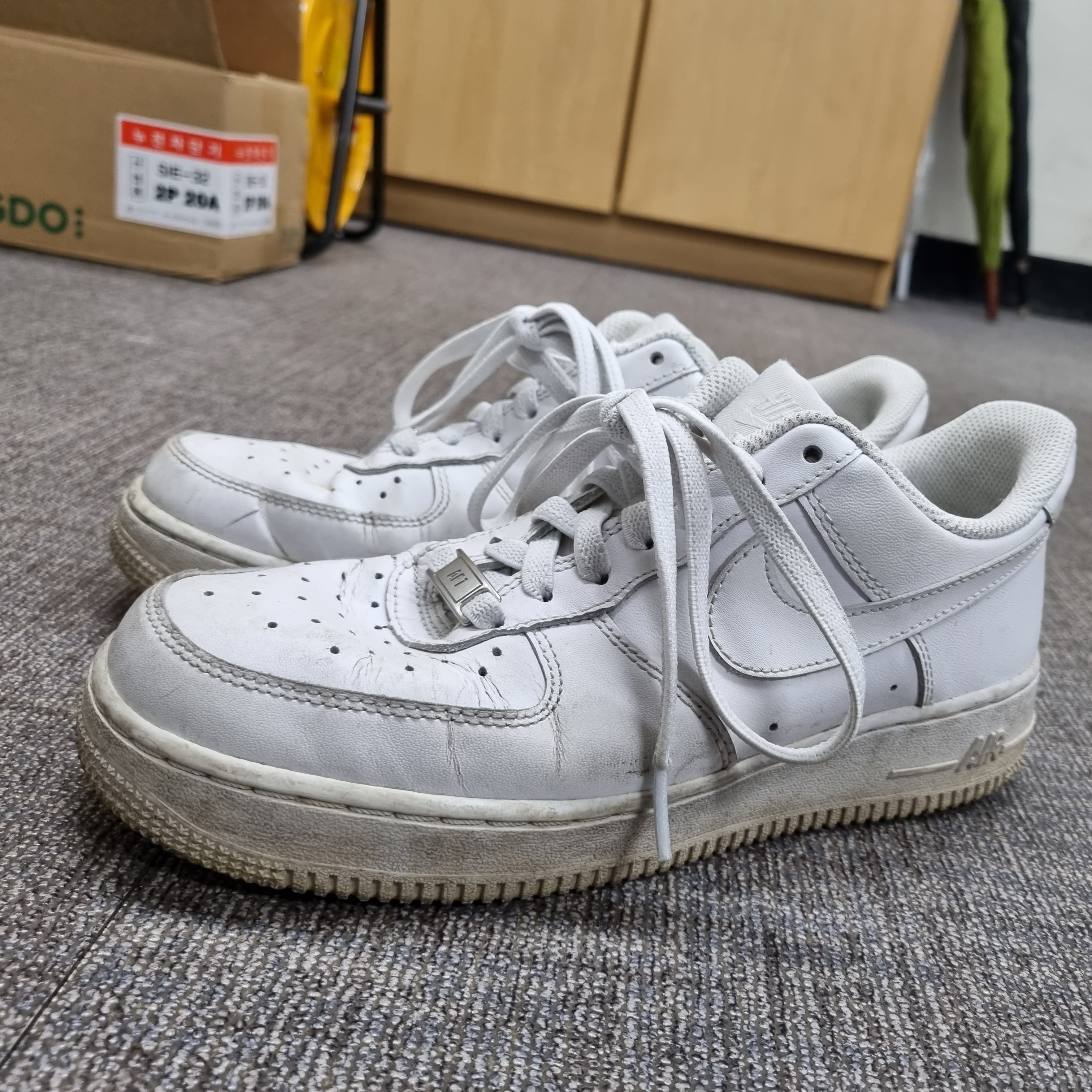 Nike Air Force 1 '07 Low White 착용 스타일