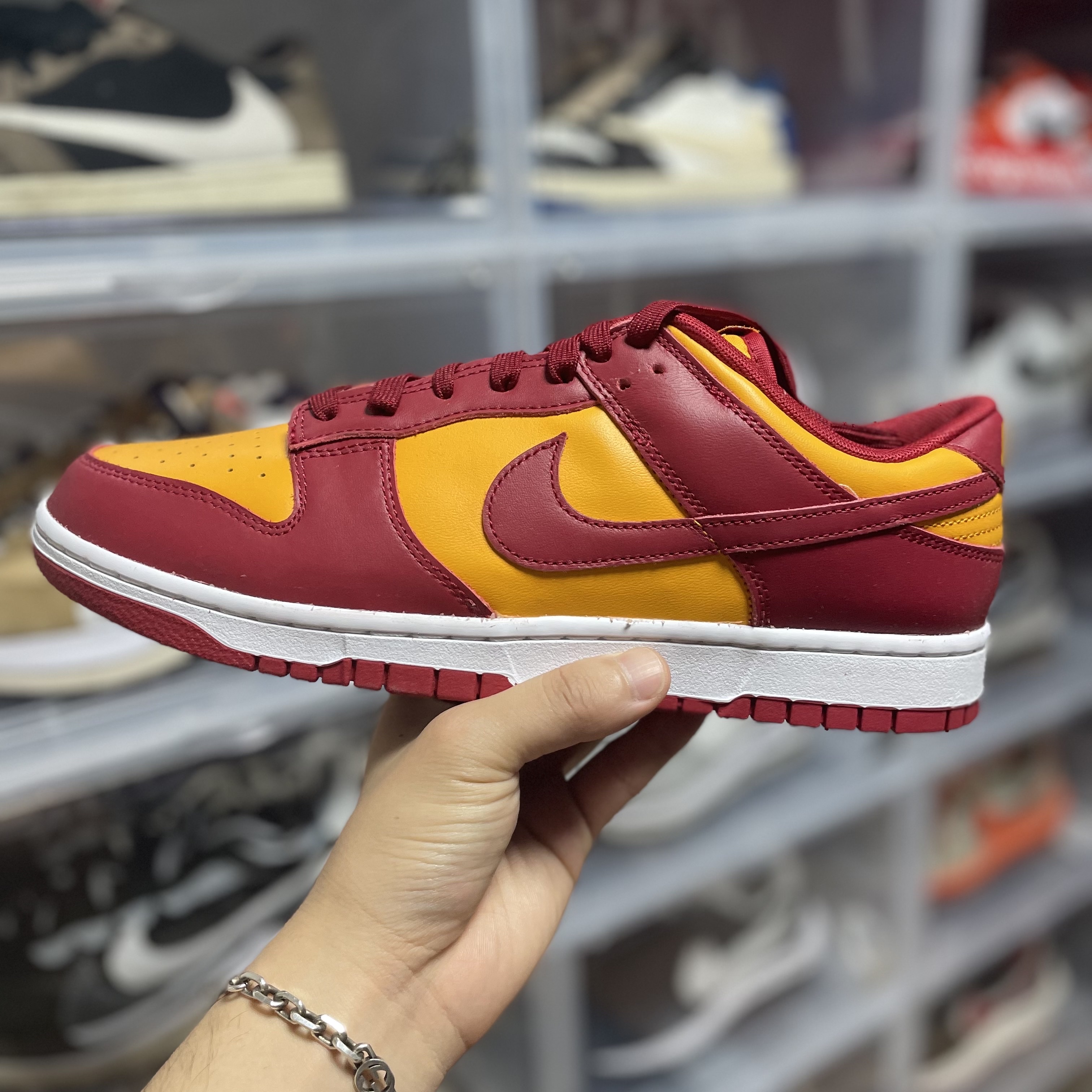Nike Dunk Low Retro Championship Gold 착용 스타일