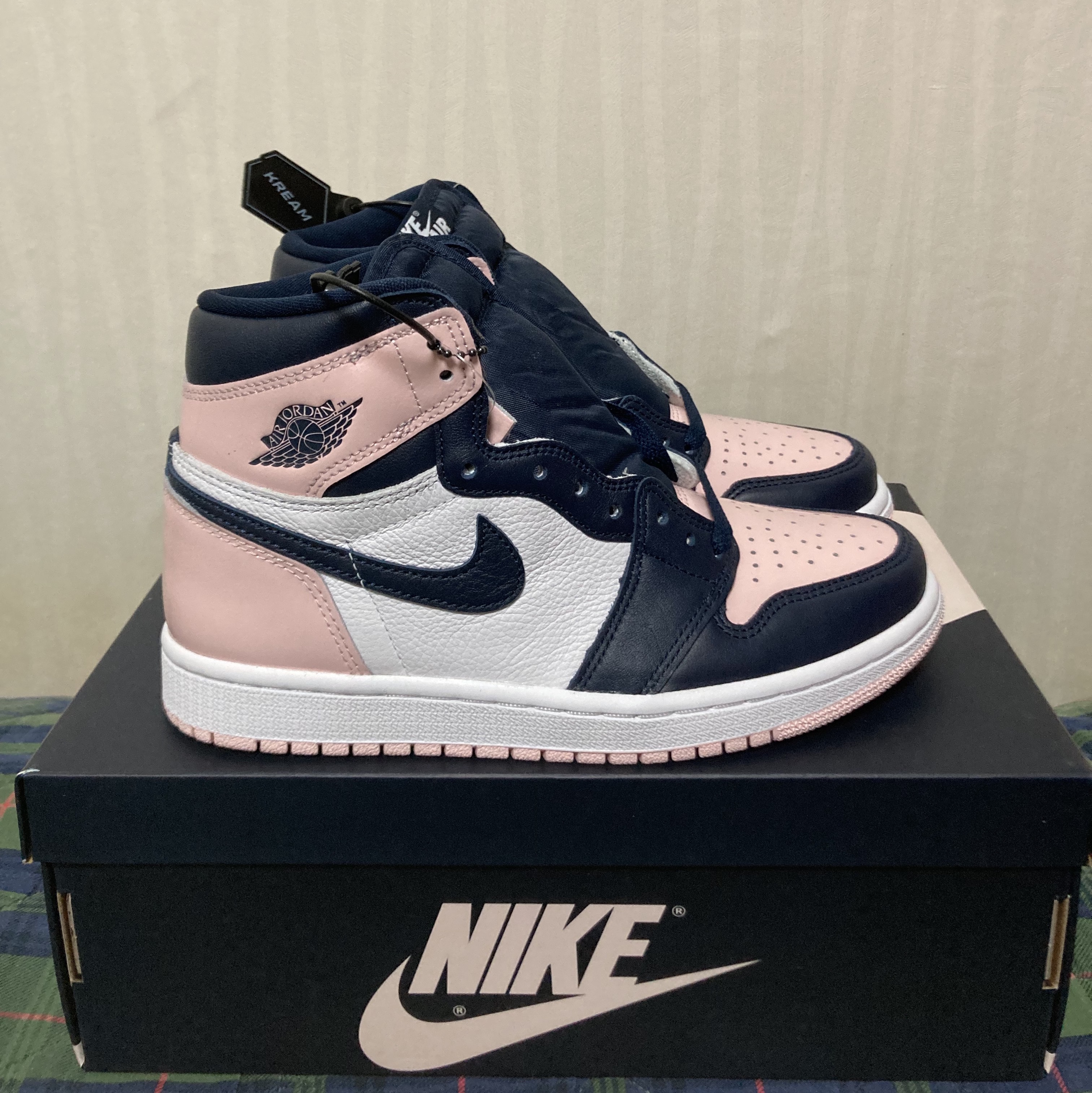 (W) Jordan 1 Retro High OG Atmosphere 착용 스타일 - 2