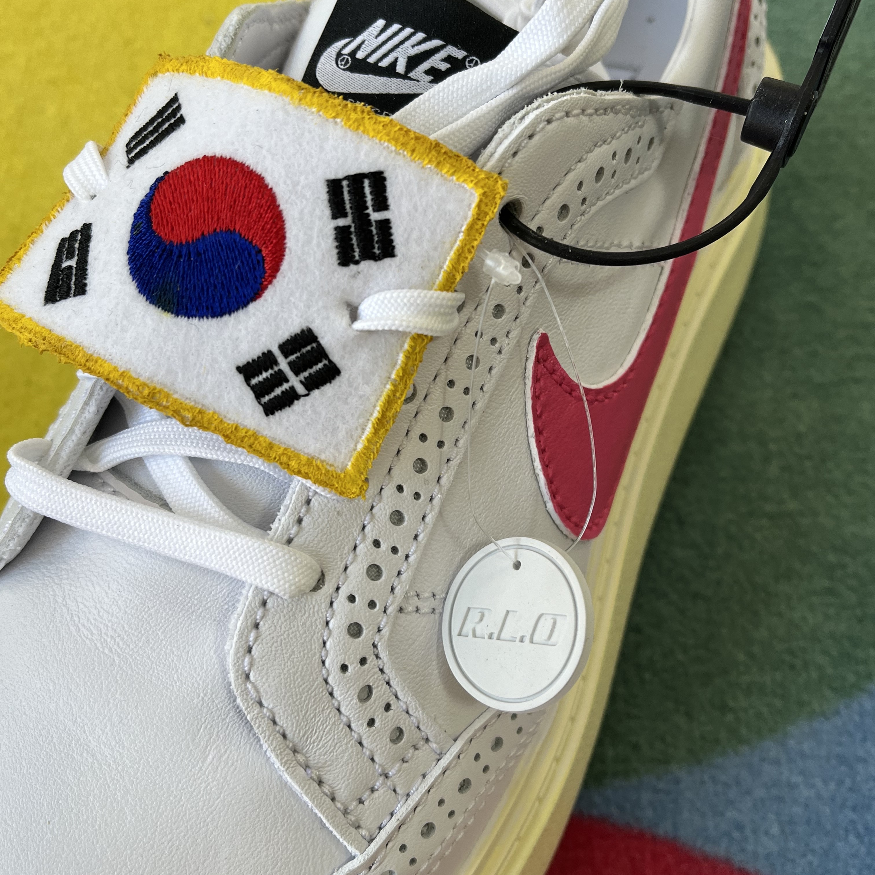 Nike x Peaceminusone Kwondo1 White 착용 스타일 - 1