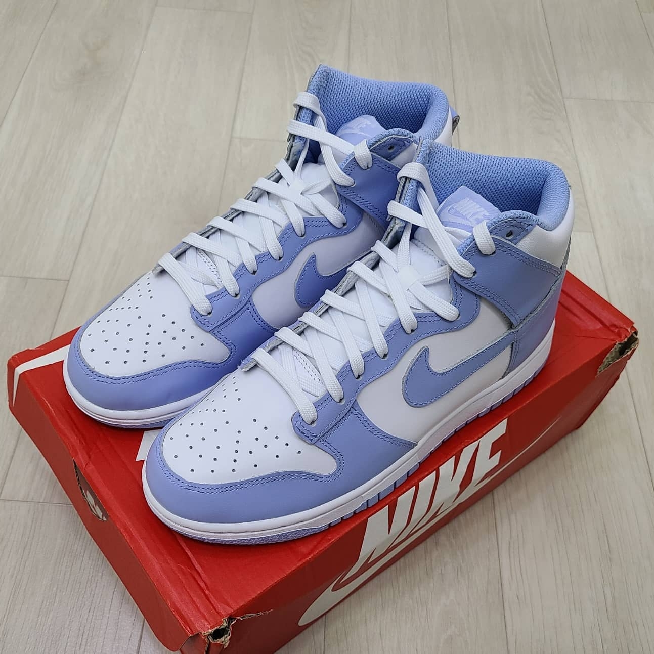 (W) Nike Dunk High Aluminum 착용 스타일 - 2