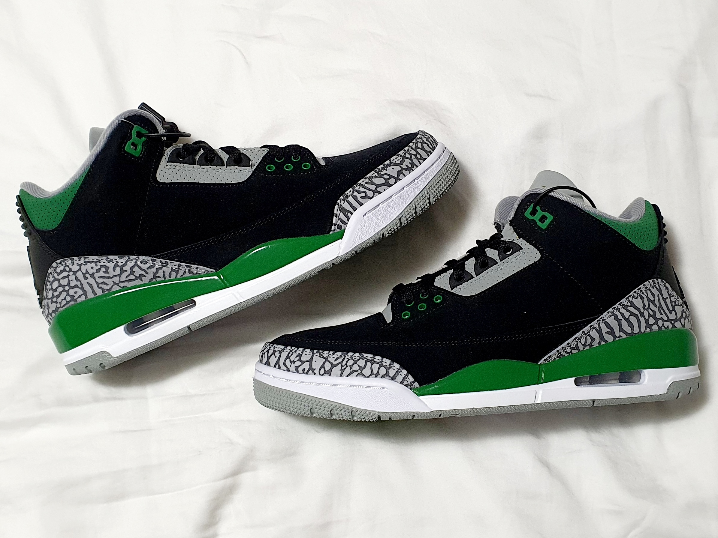 Jordan 3 Retro Pine Green 착용 스타일 - 2