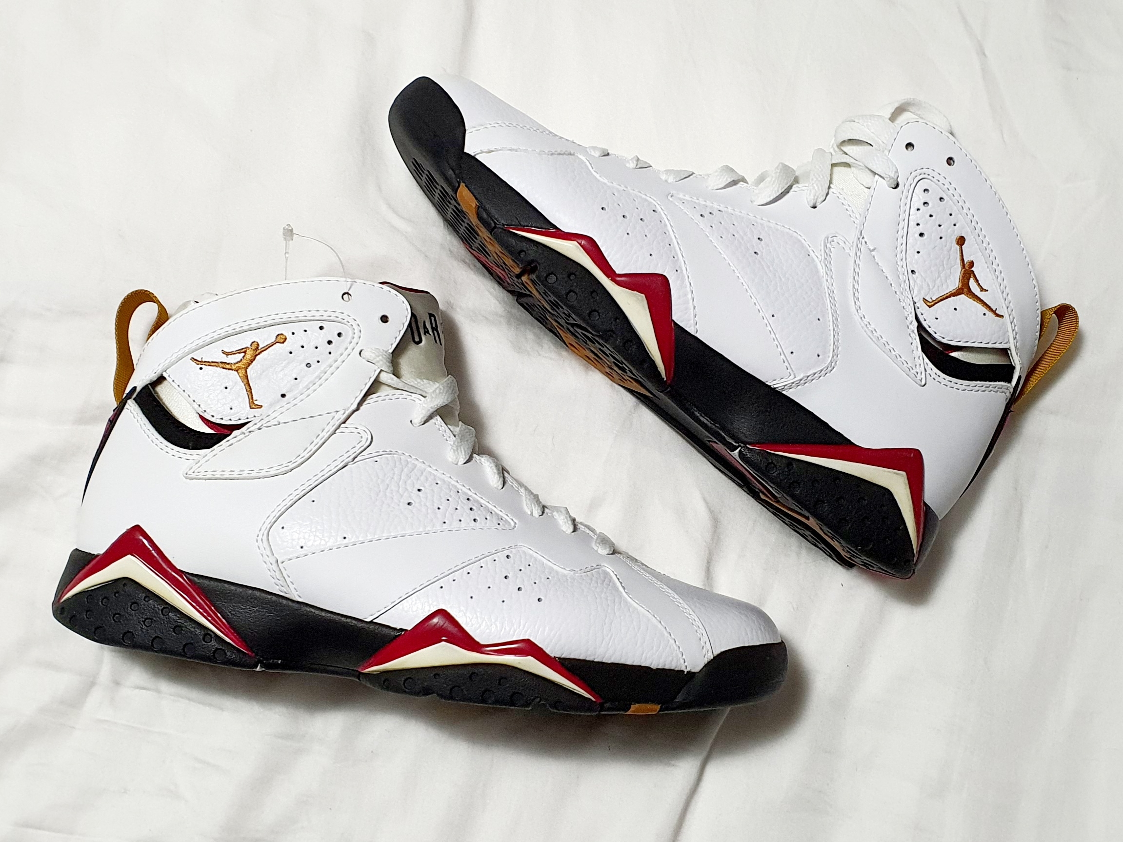 Jordan 7 Retro Cardinal 2011 착용 스타일 - 1