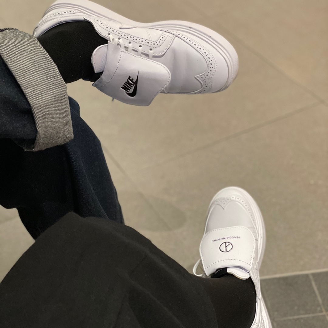 Nike x Peaceminusone Kwondo1 White 착용 스타일