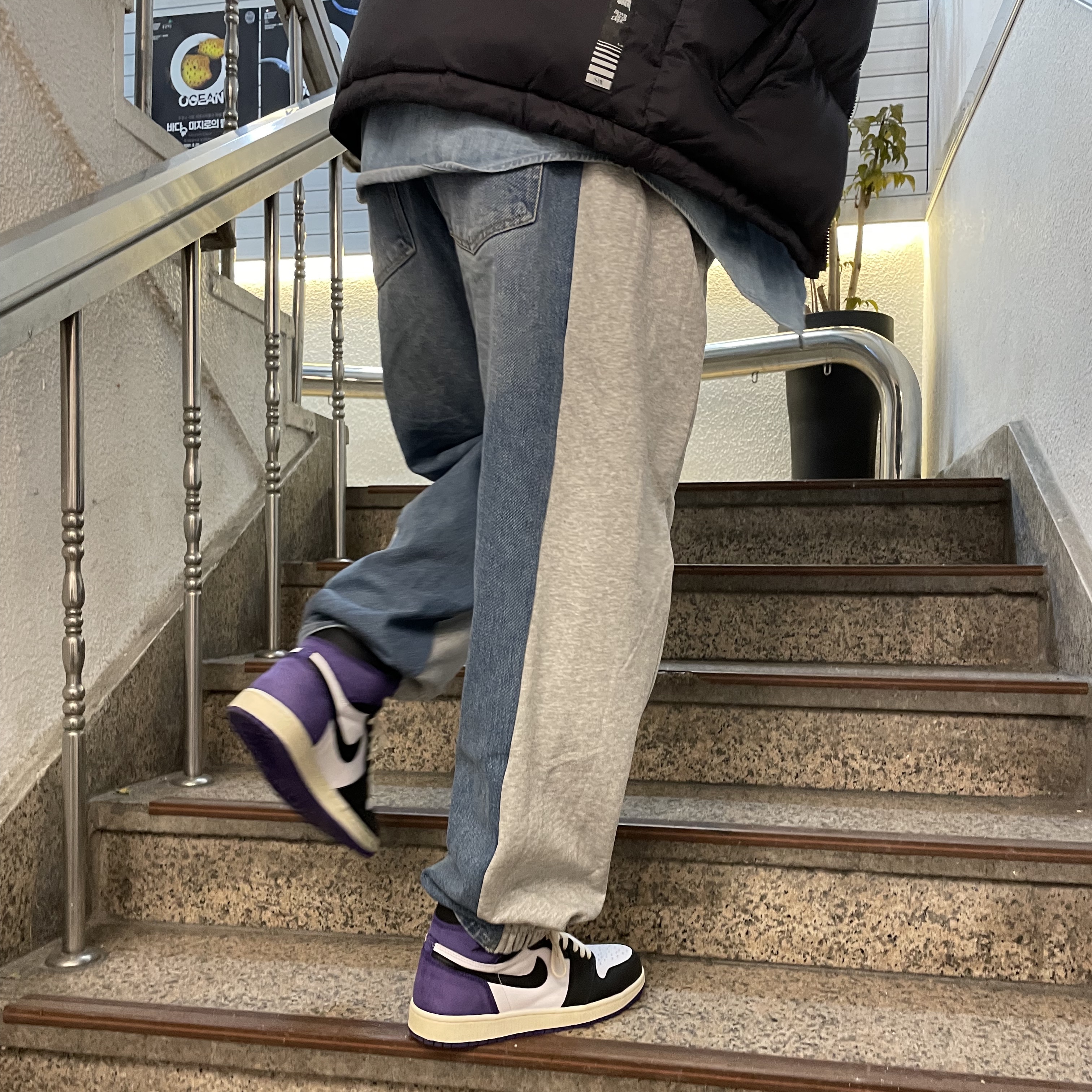 Jordan 1 Retro High OG Court Purple 2020 착용 스타일 - 2