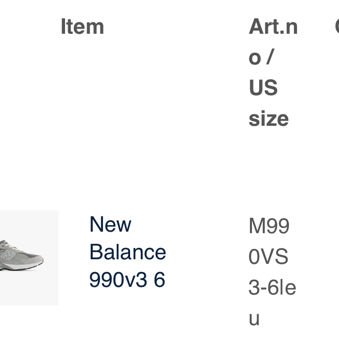 New Balance 990vs3 Made in USA Grey - D Standard 착용 스타일