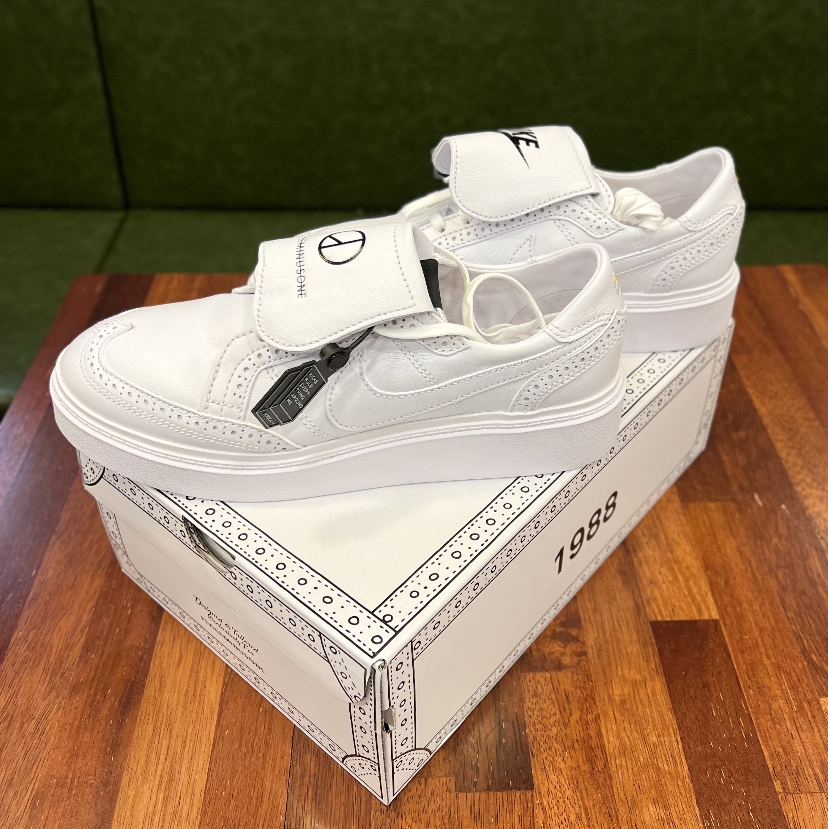 Nike x Peaceminusone Kwondo1 White 착용 스타일
