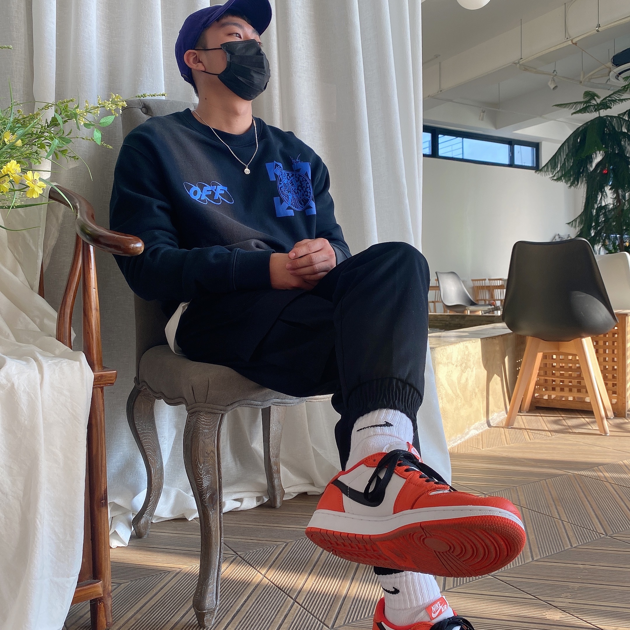 Jordan 1 Low OG Starfish 착용 스타일
