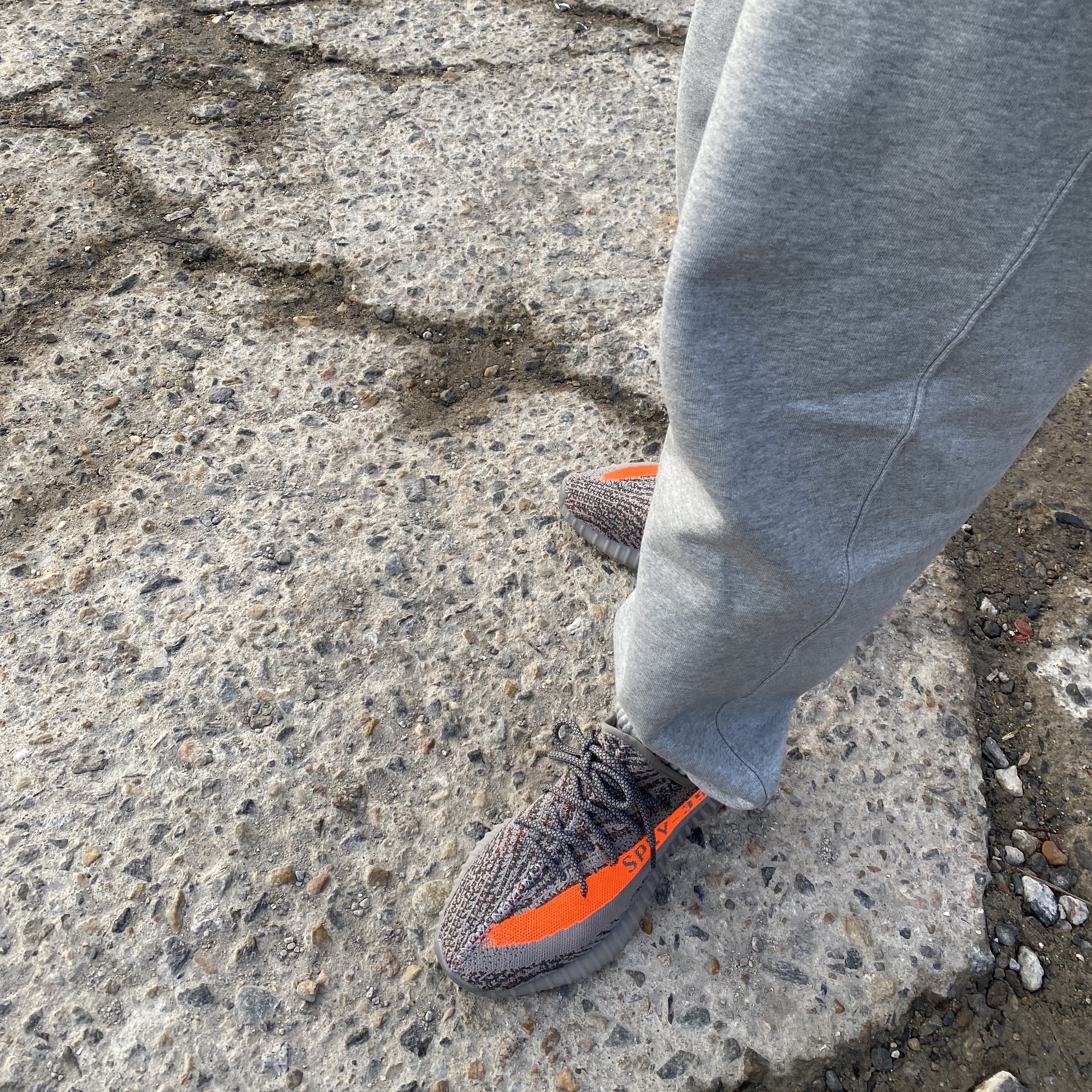 Adidas Yeezy Boost 350 V2 Beluga - Reflective 착용 스타일
