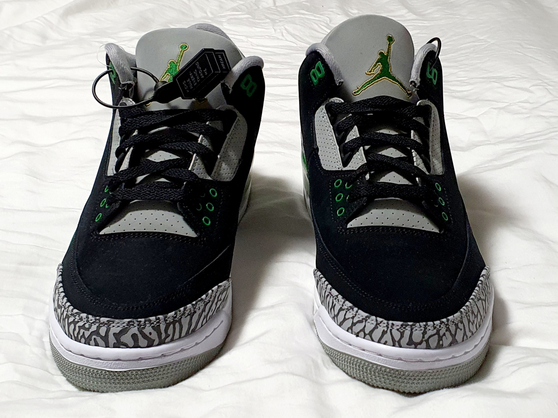 Jordan 3 Retro Pine Green 착용 스타일 - 4