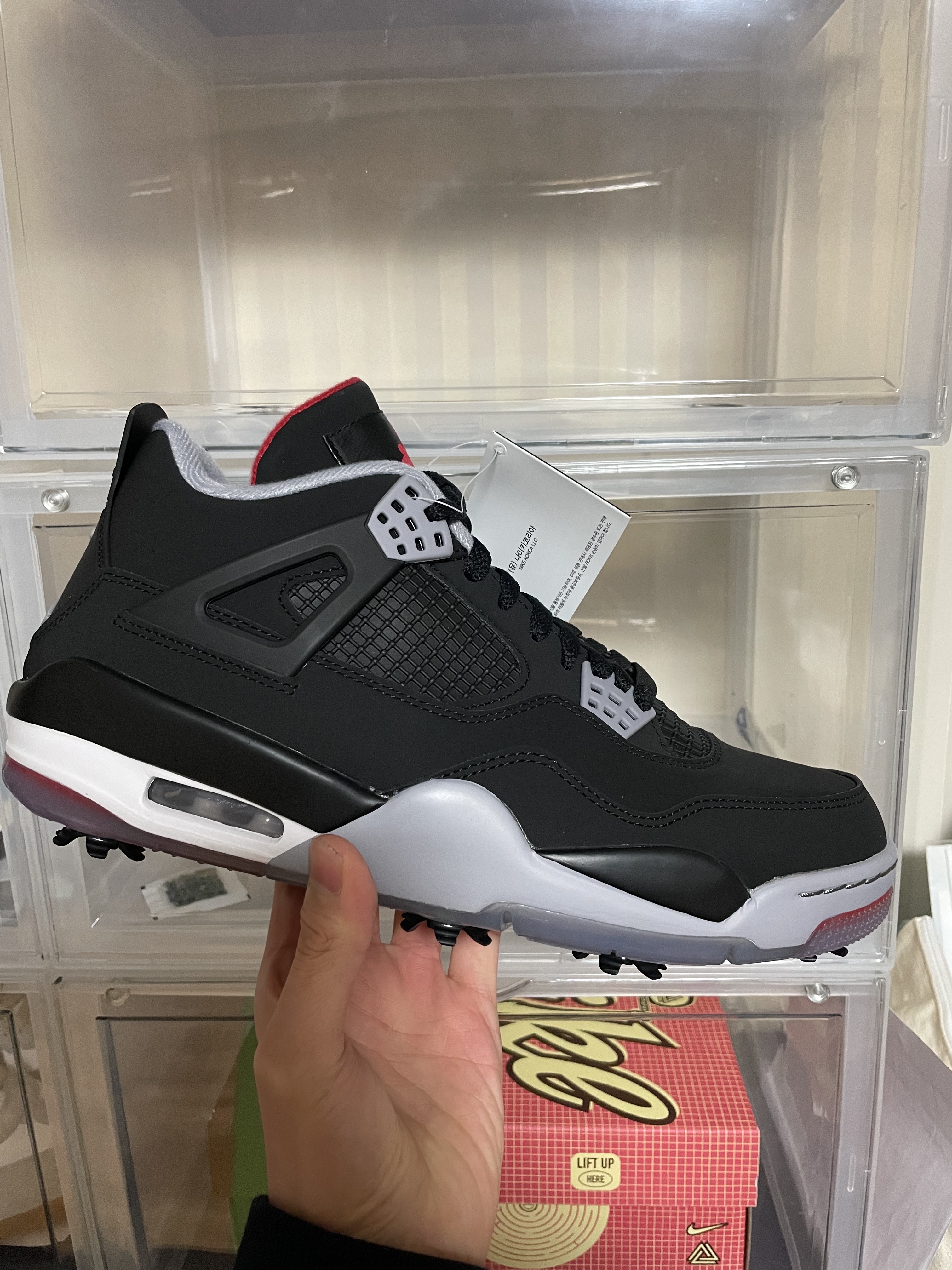 Jordan 4 Golf Bred 착용 스타일