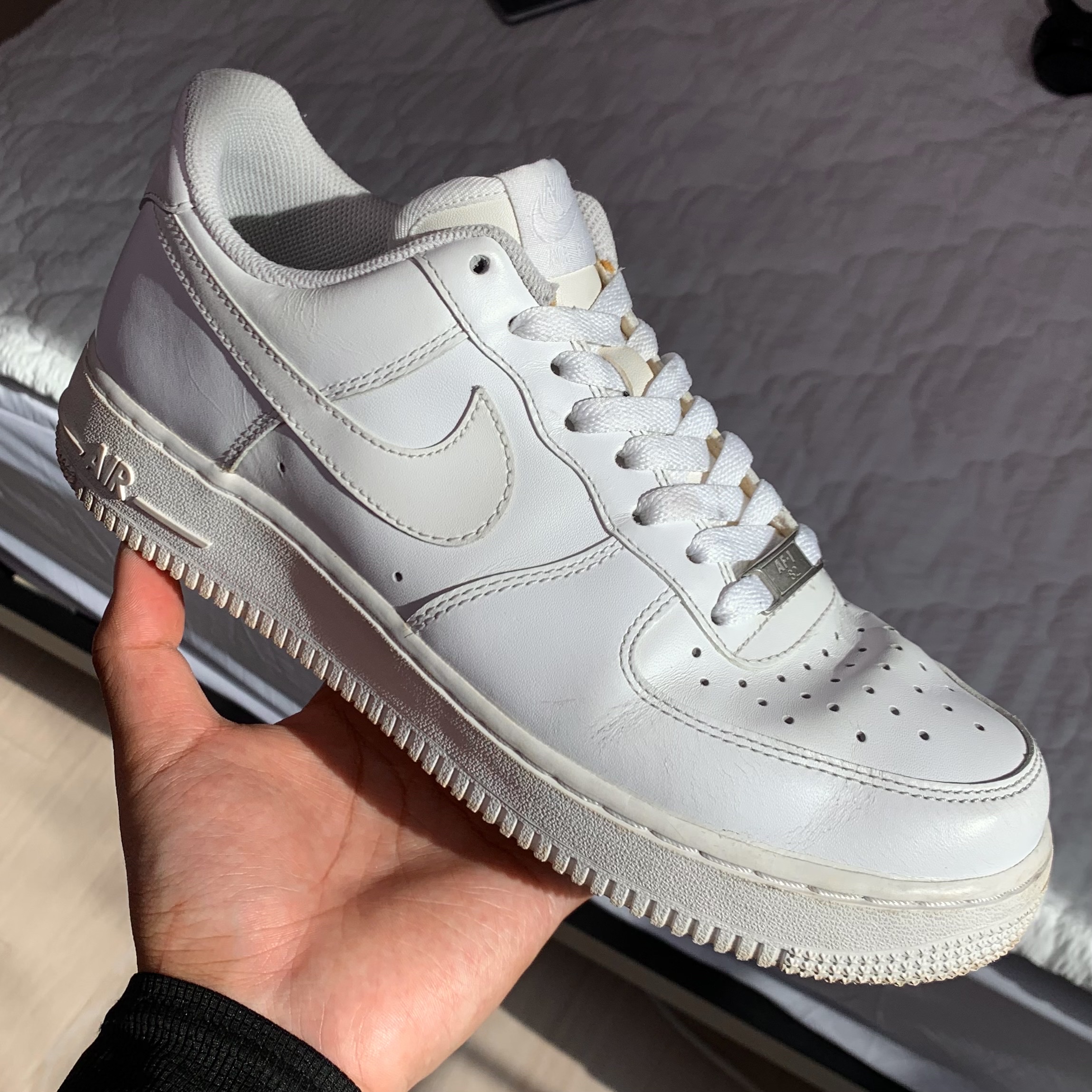 Nike Air Force 1 '07 Low White 착용 스타일 - 2