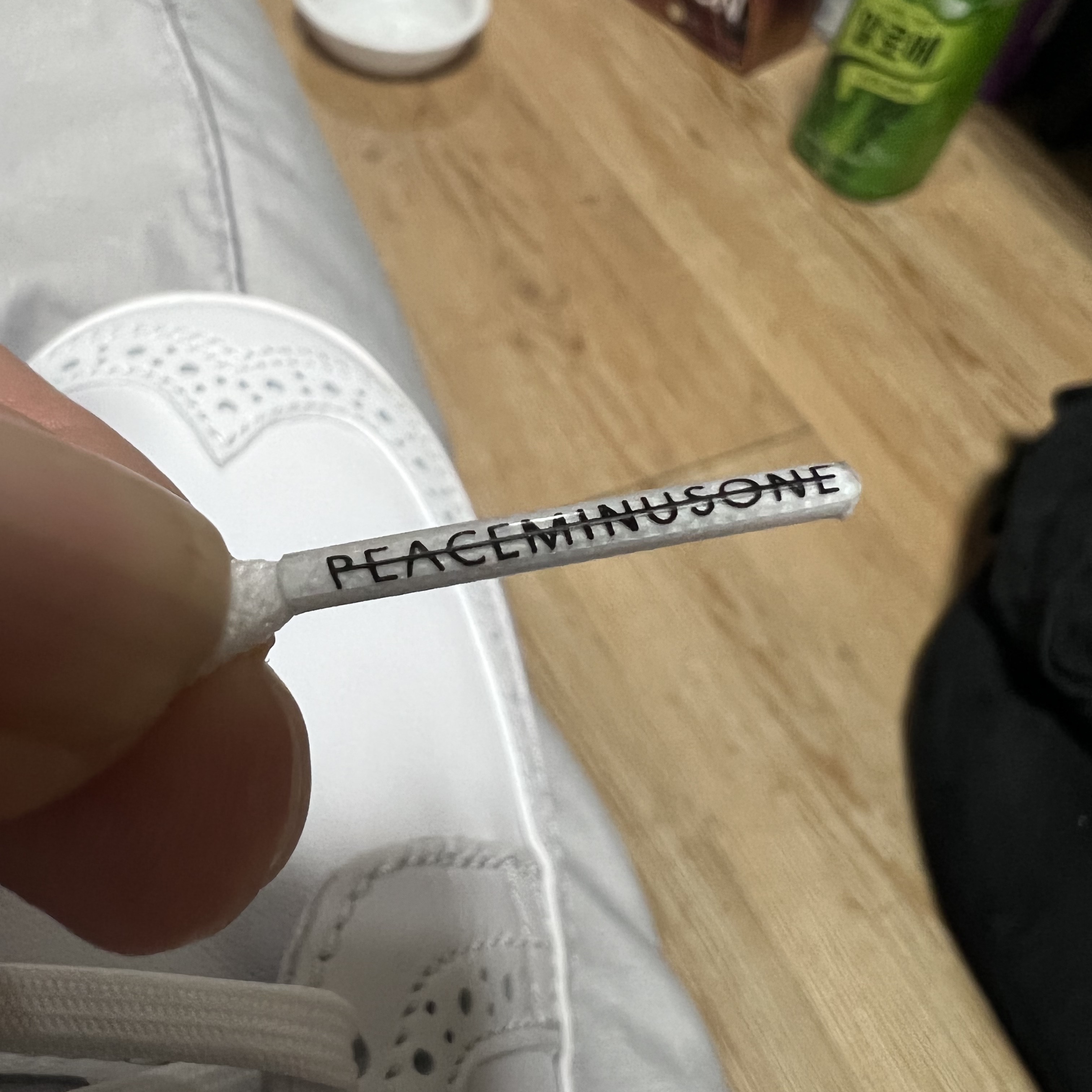 Nike x Peaceminusone Kwondo1 White 착용 스타일 - 5