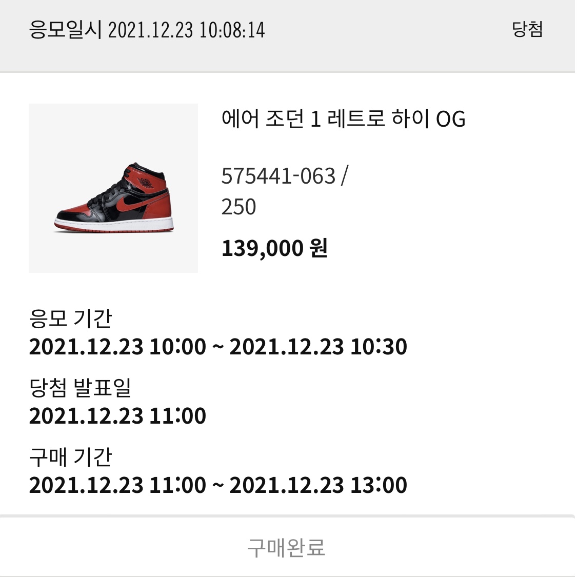 Jordan 1 Retro High OG Patent Bred 착용 스타일