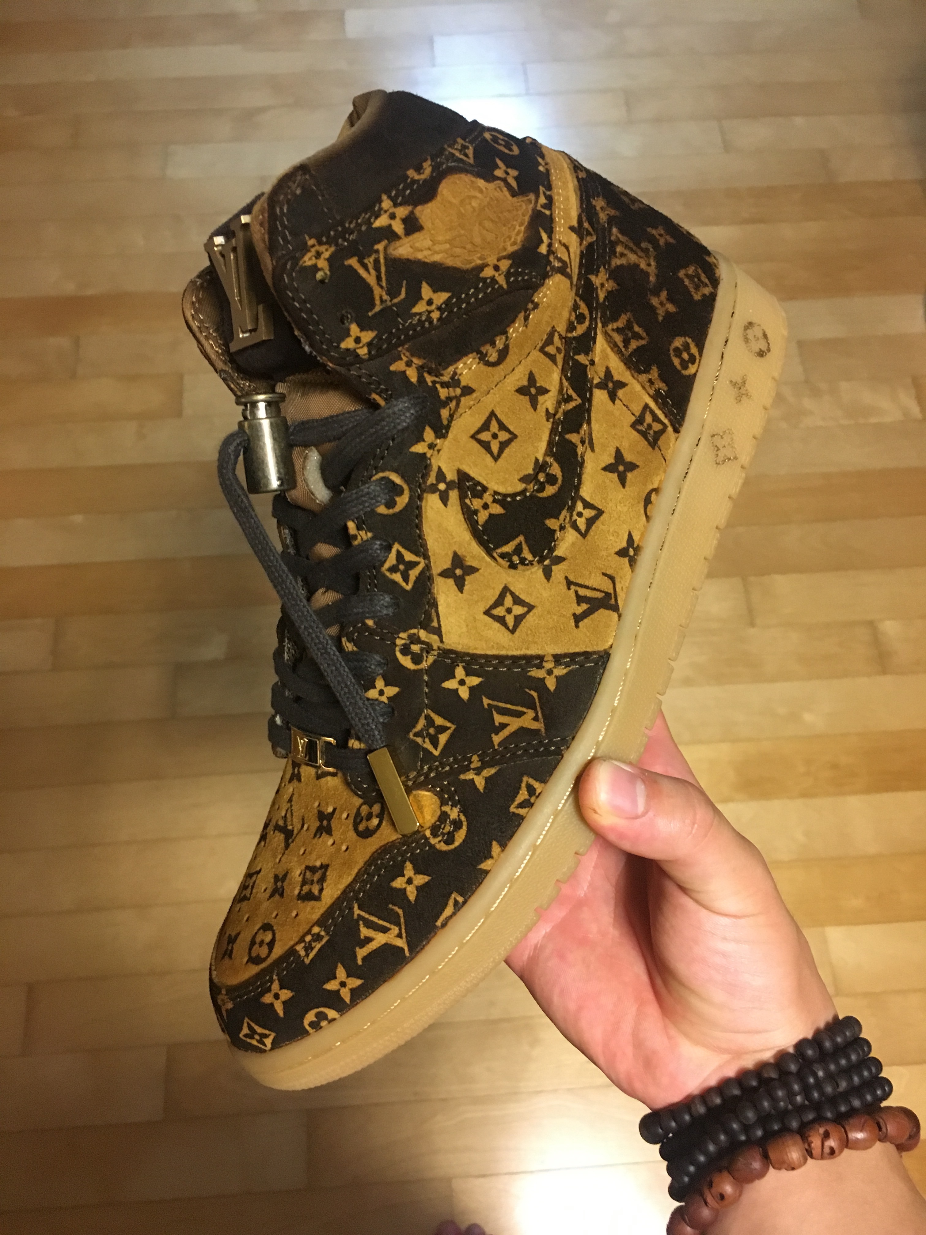 Jordan 1 Retro High Wheat 착용 스타일 - 2