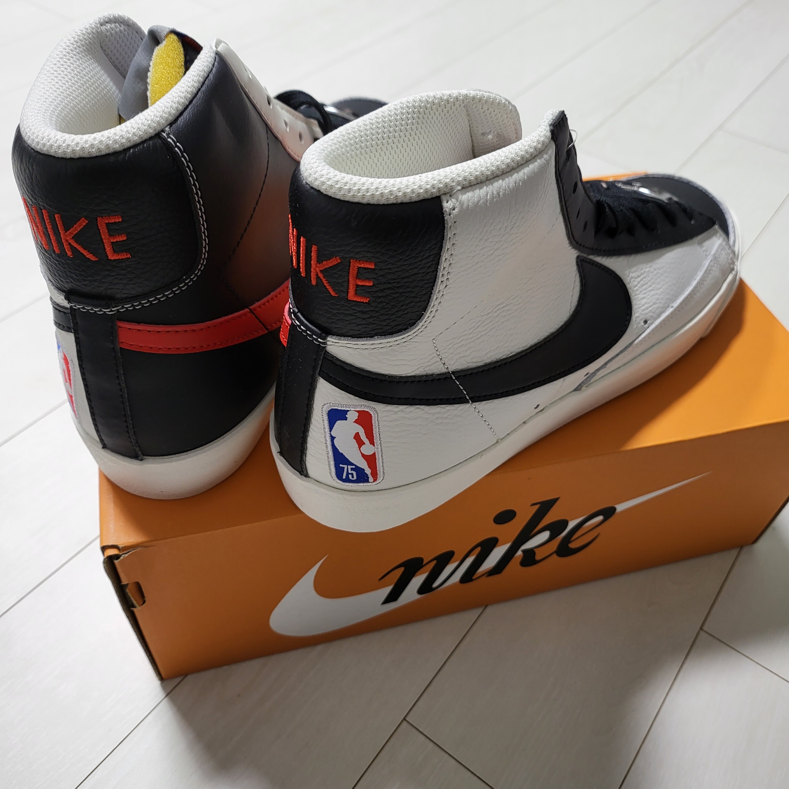 Nike x NBA Blazer Mid '77 EMB Trail Blazers 착용 스타일 - 2