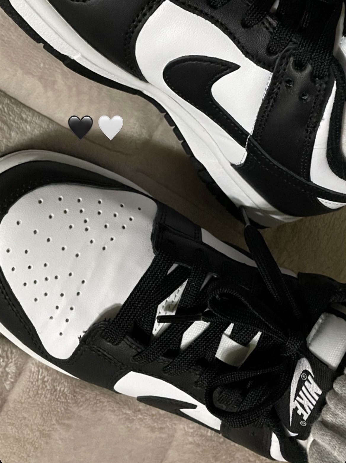 (W) Nike Dunk Low Black 착용 스타일