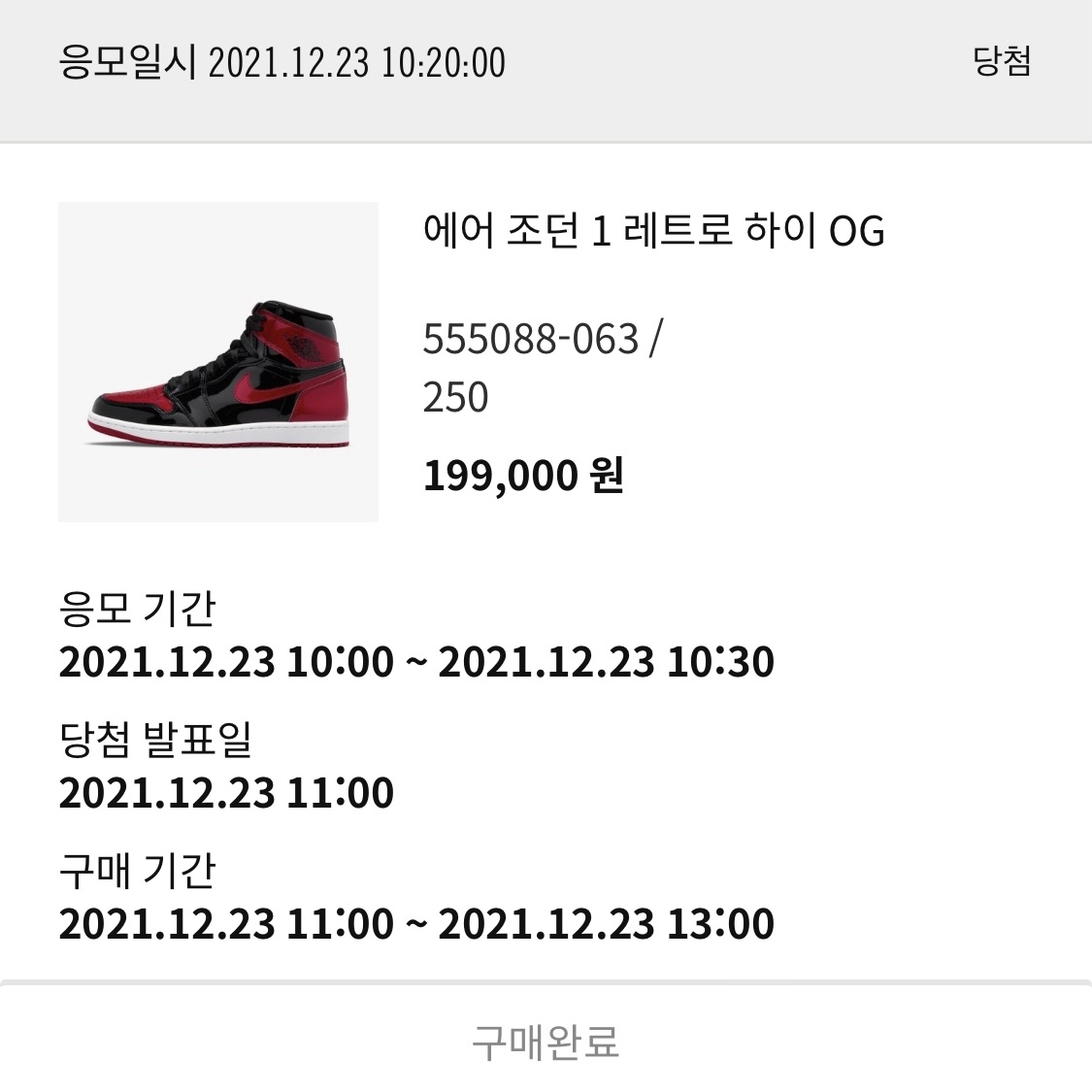 Jordan 1 Retro High OG Patent Bred 착용 스타일