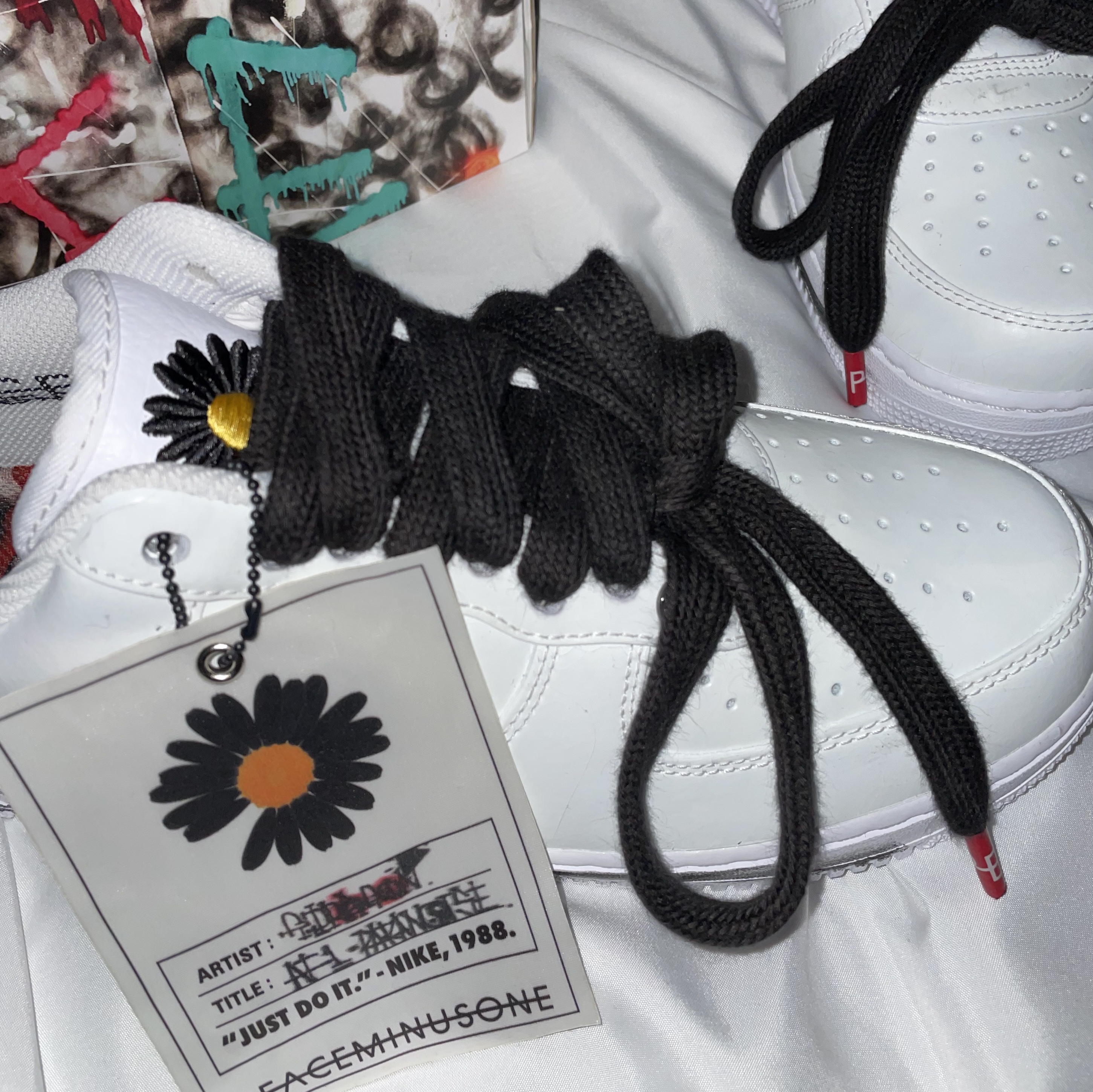 Nike x Peaceminusone Air Force 1 Low Para-Noise 2.0 착용 스타일 - 4