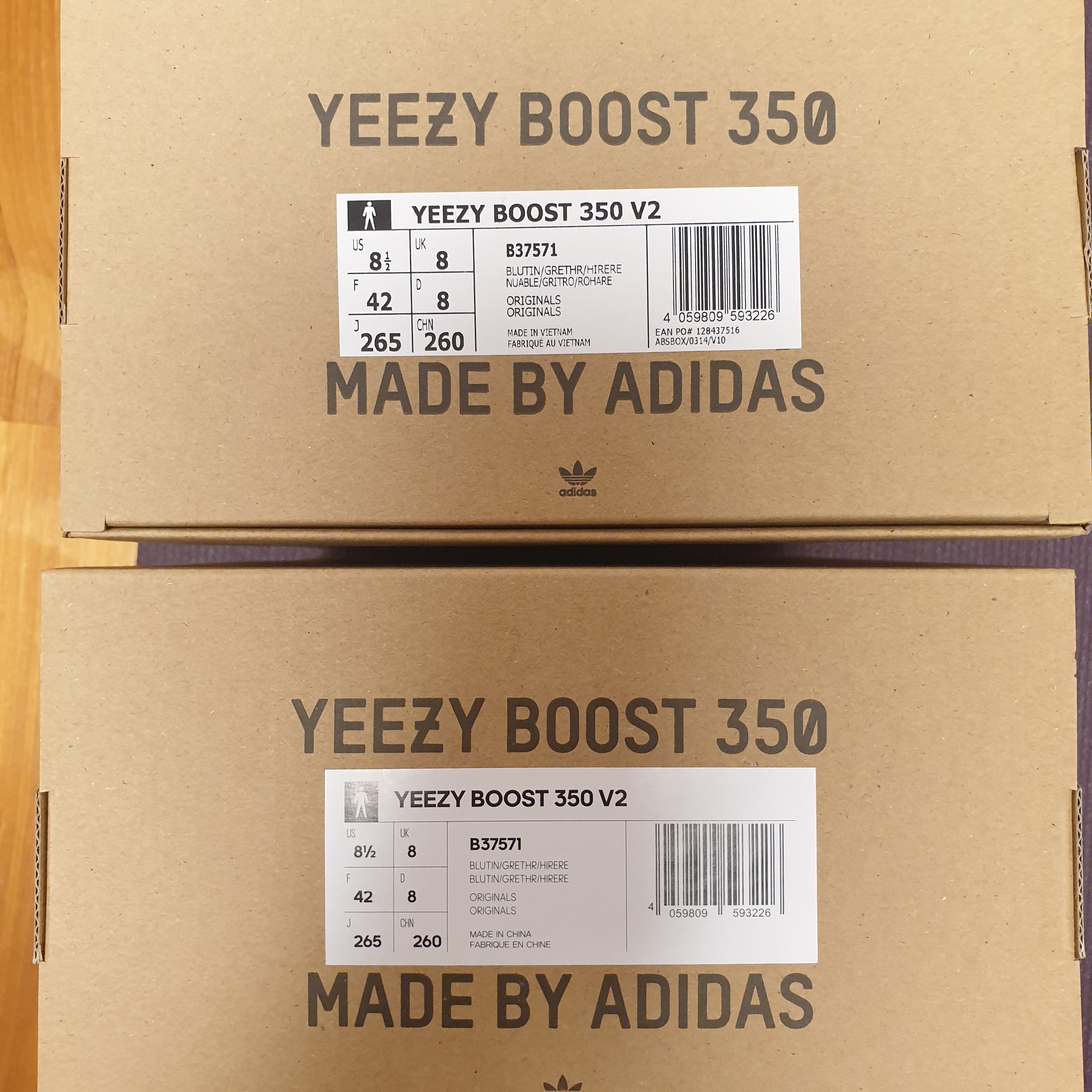 Adidas Yeezy Boost 350 V2 Blue Tint 2017 착용 스타일