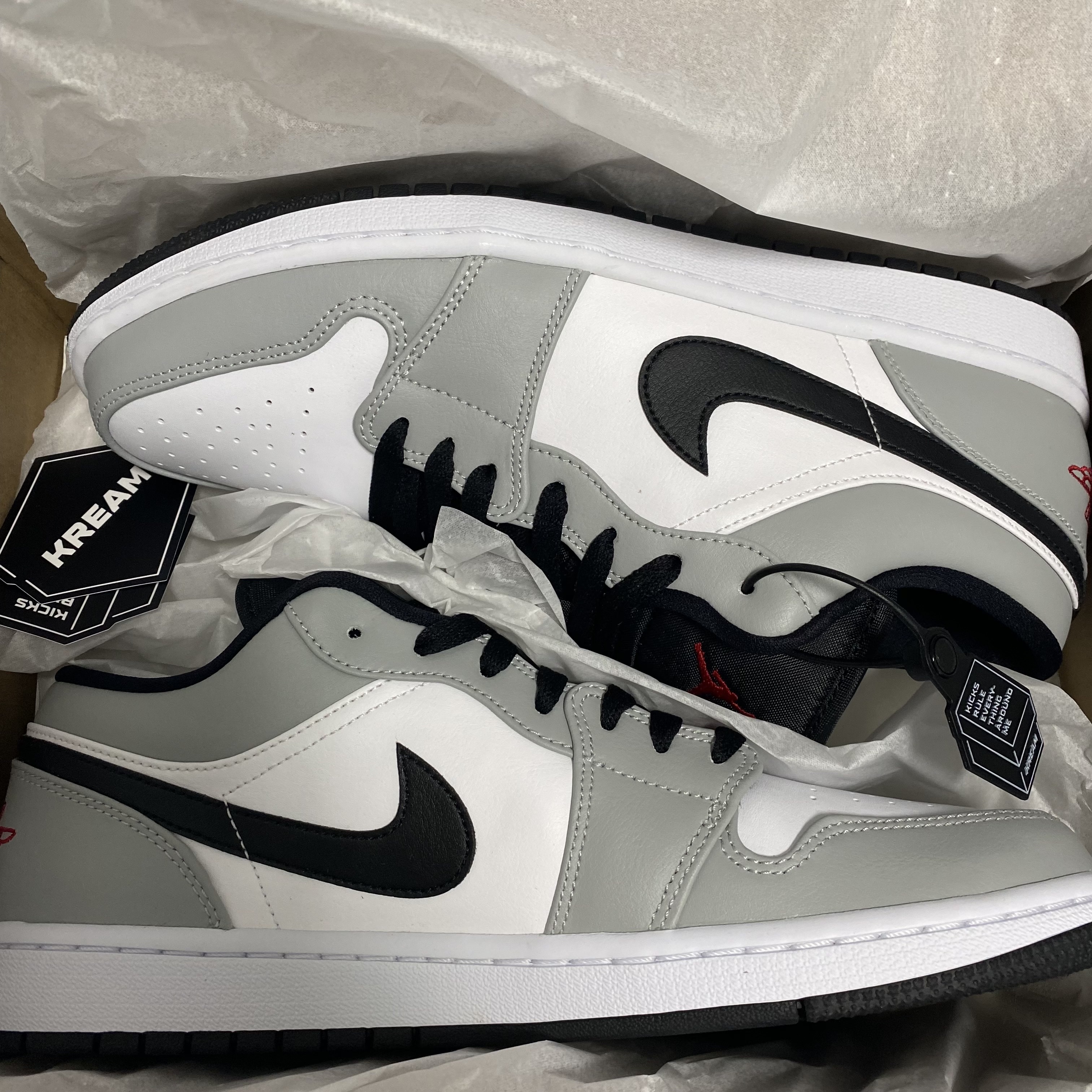 Jordan 1 Low Light Smoke Grey 착용 스타일 - 1