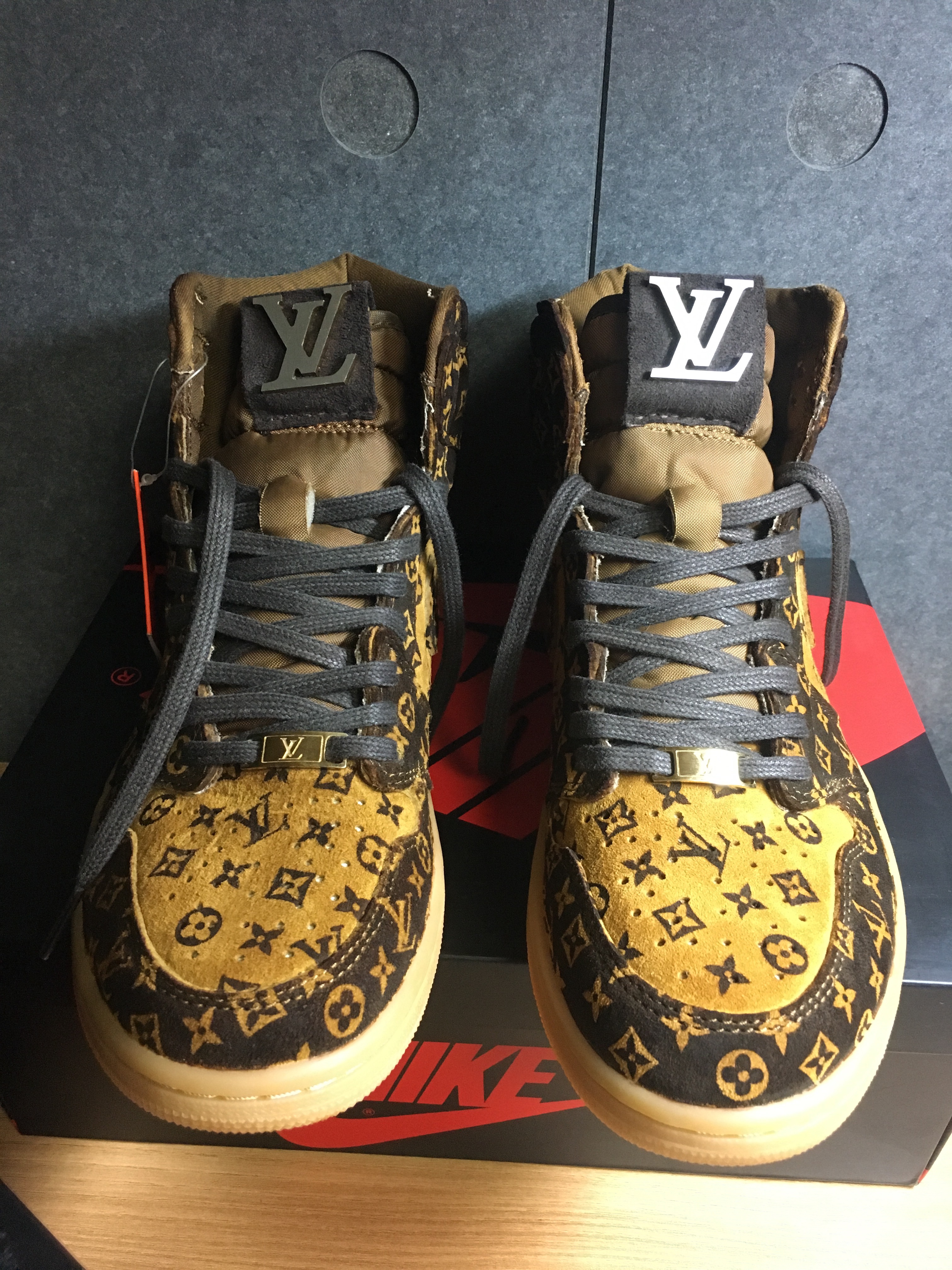 Jordan 1 Retro High Wheat 착용 스타일 - 3