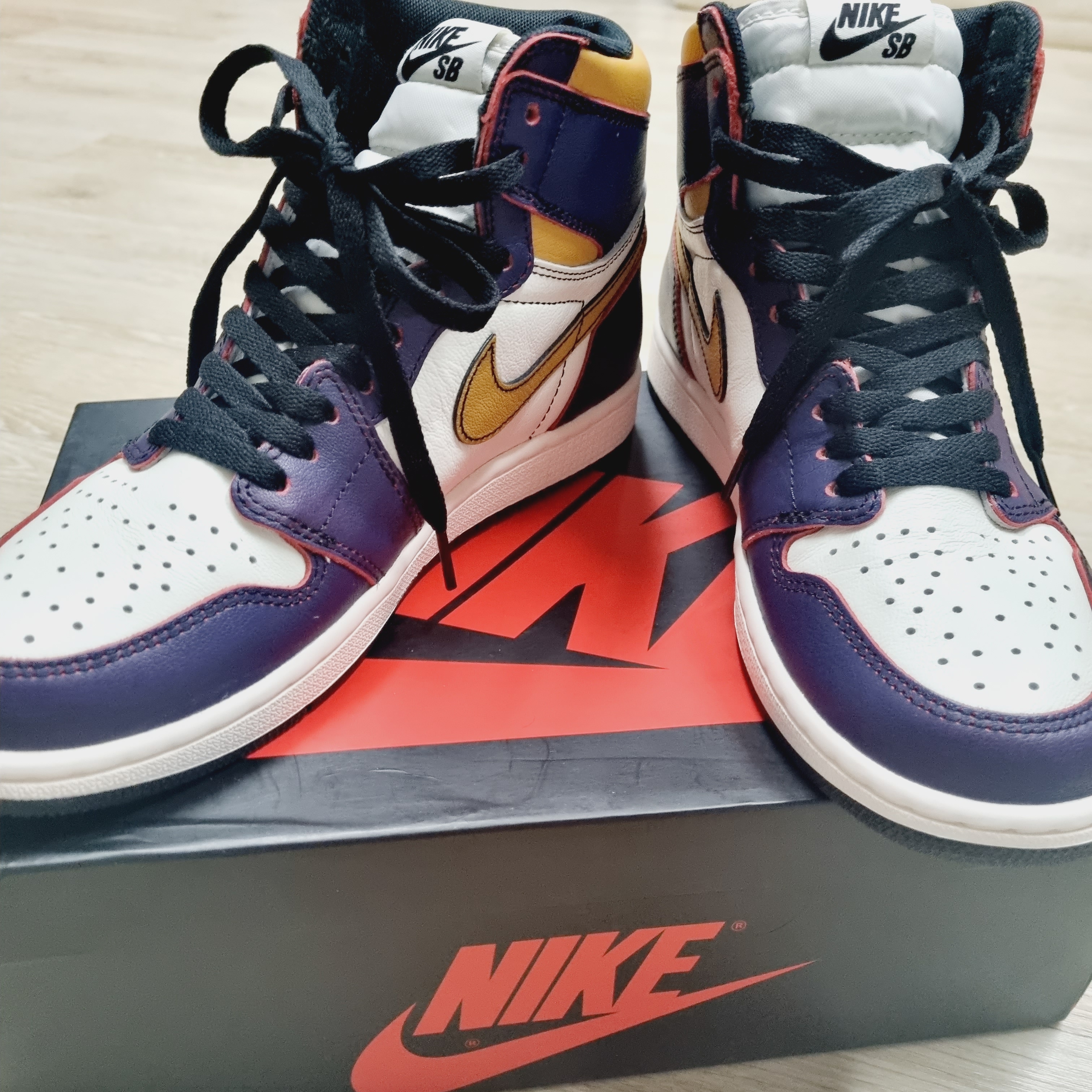 Jordan 1 Retro High OG Defiant SB LA to Chicago 착용 스타일 - 2
