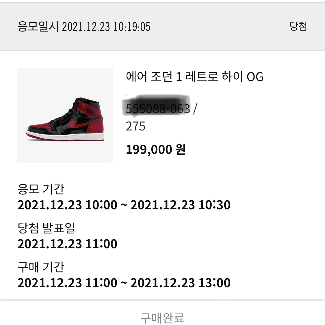 Jordan 1 Retro High OG Patent Bred 착용 스타일