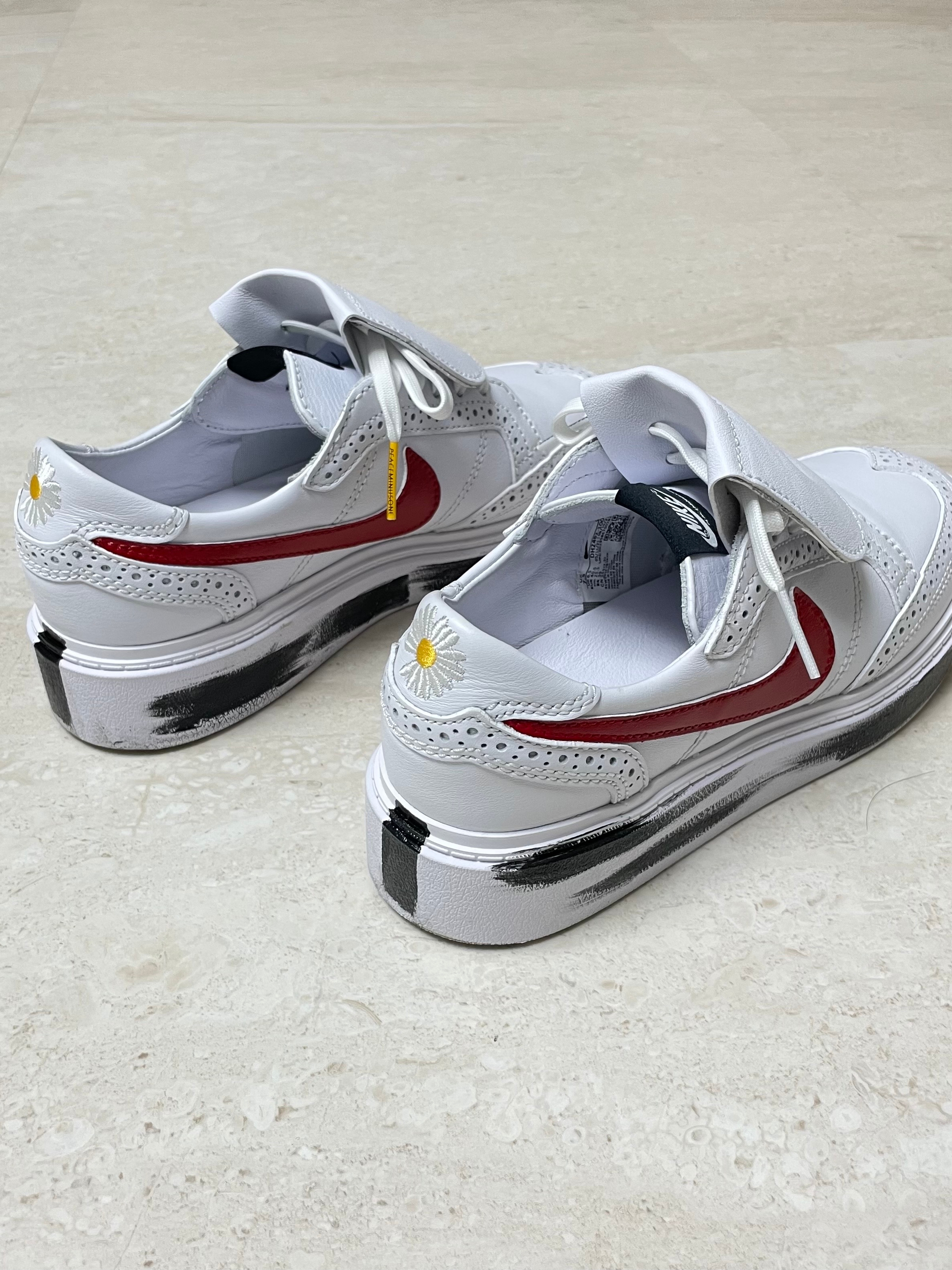 Nike x Peaceminusone Kwondo1 White 착용 스타일 - 2