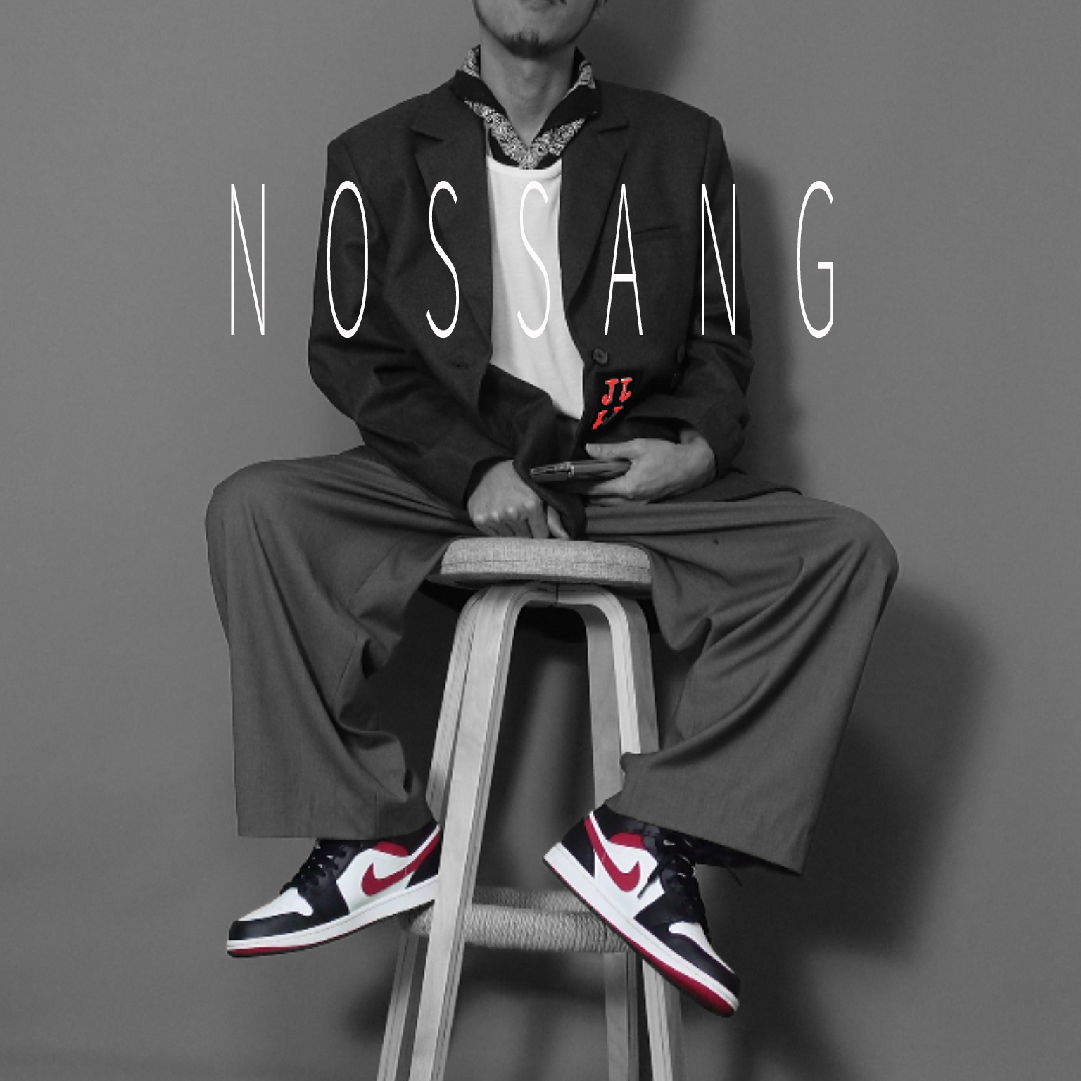 Jordan 1 Mid Gym Red Black White 착용 스타일