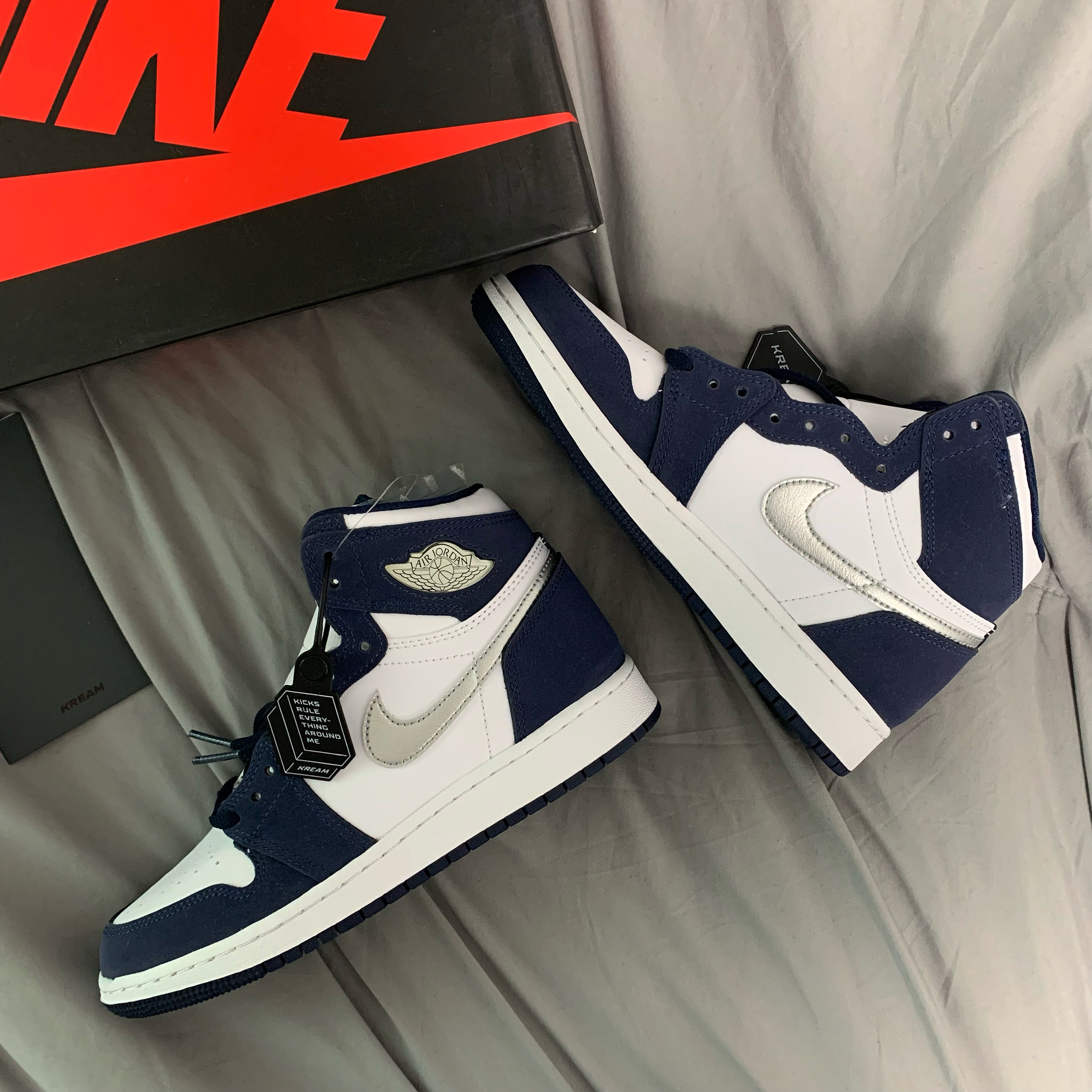 (GS) Jordan 1 Retro High OG CO.JP Midnight Navy 착용 스타일