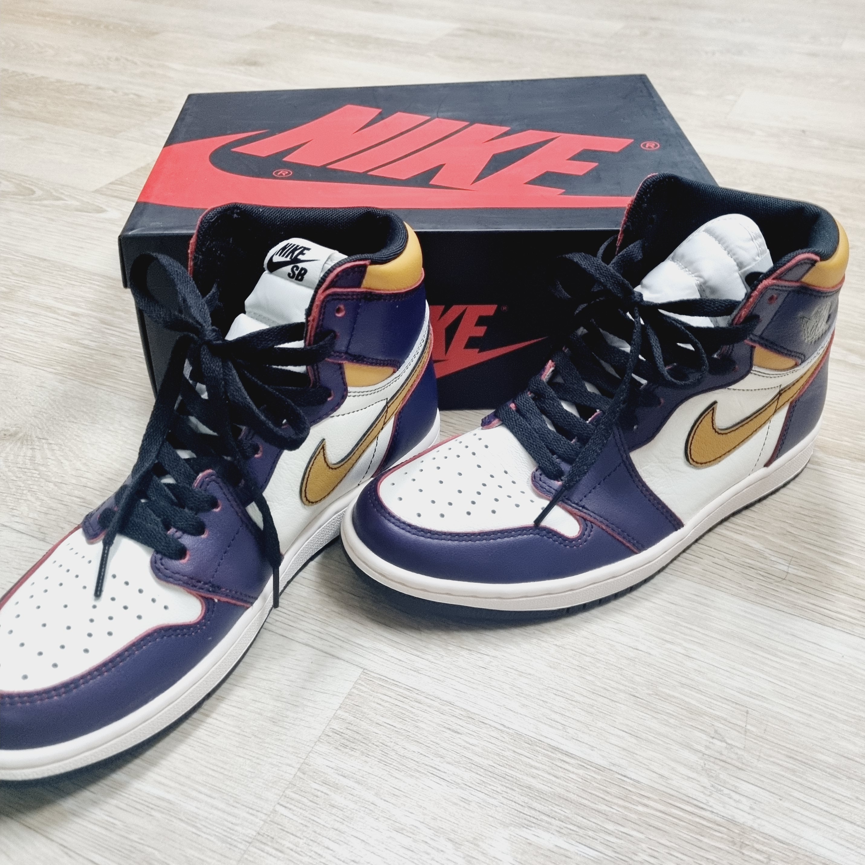 Jordan 1 Retro High OG Defiant SB LA to Chicago 착용 스타일 - 1