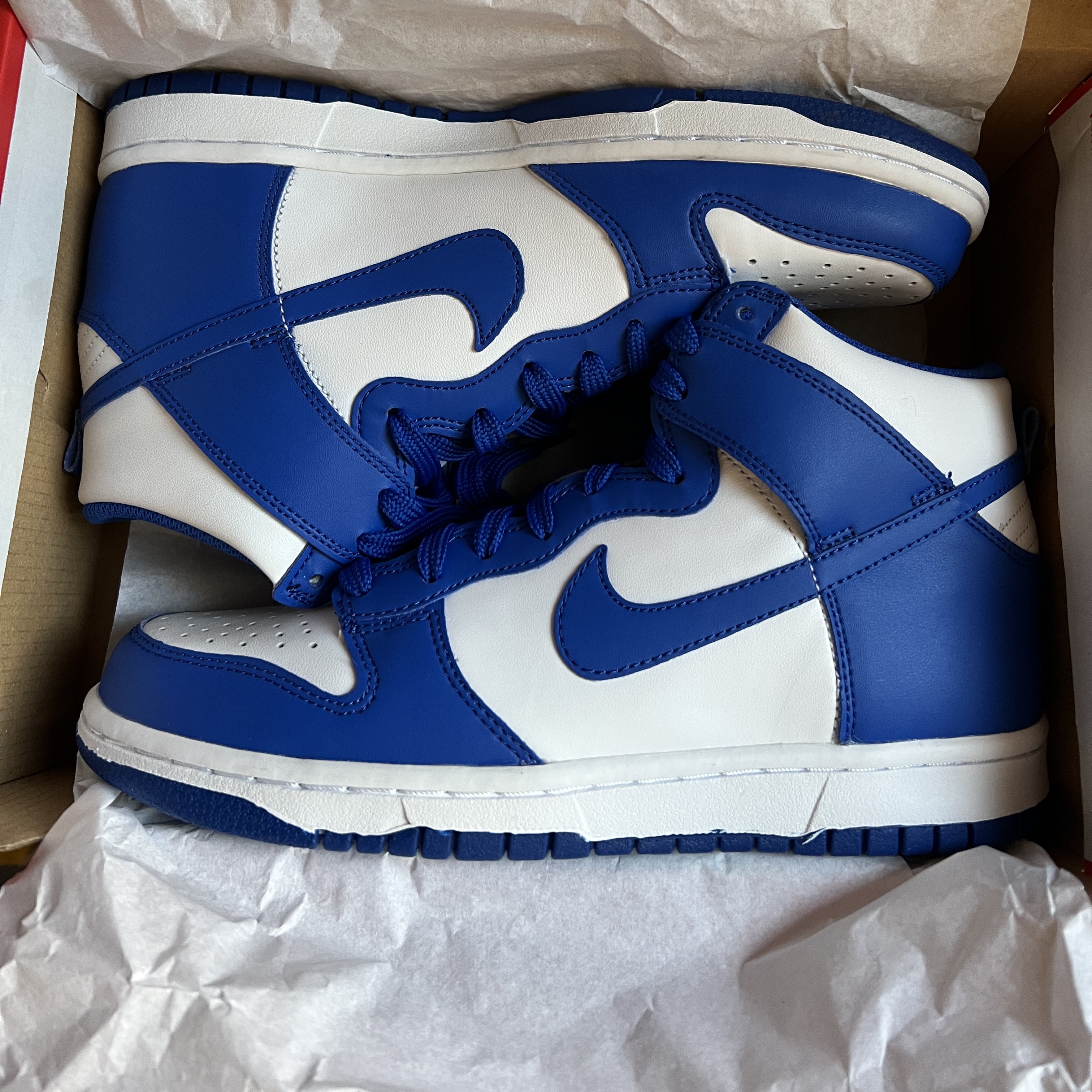 (GS) Nike Dunk High Game Royal 착용 스타일