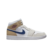 Jordan 1 Mid White Khaki