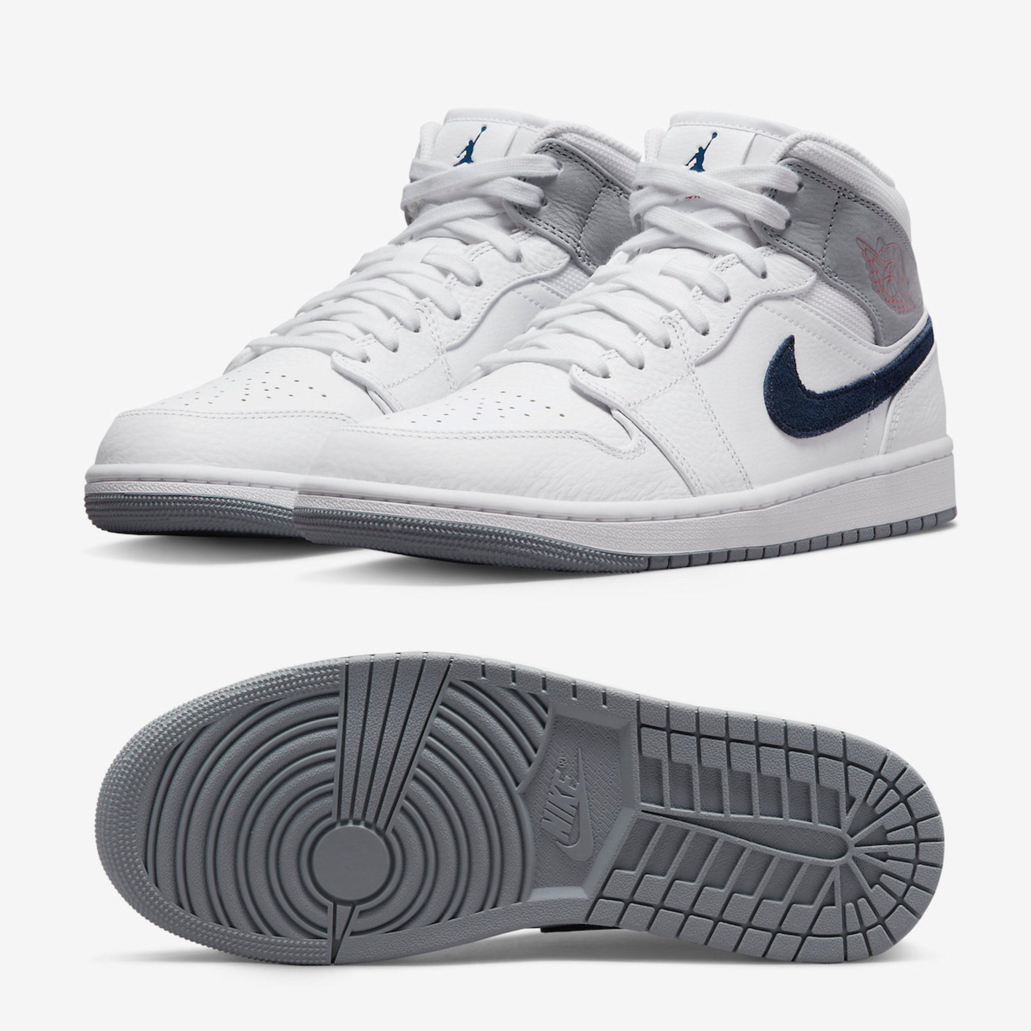 Jordan 1 Mid Paris 착용 스타일 - 2