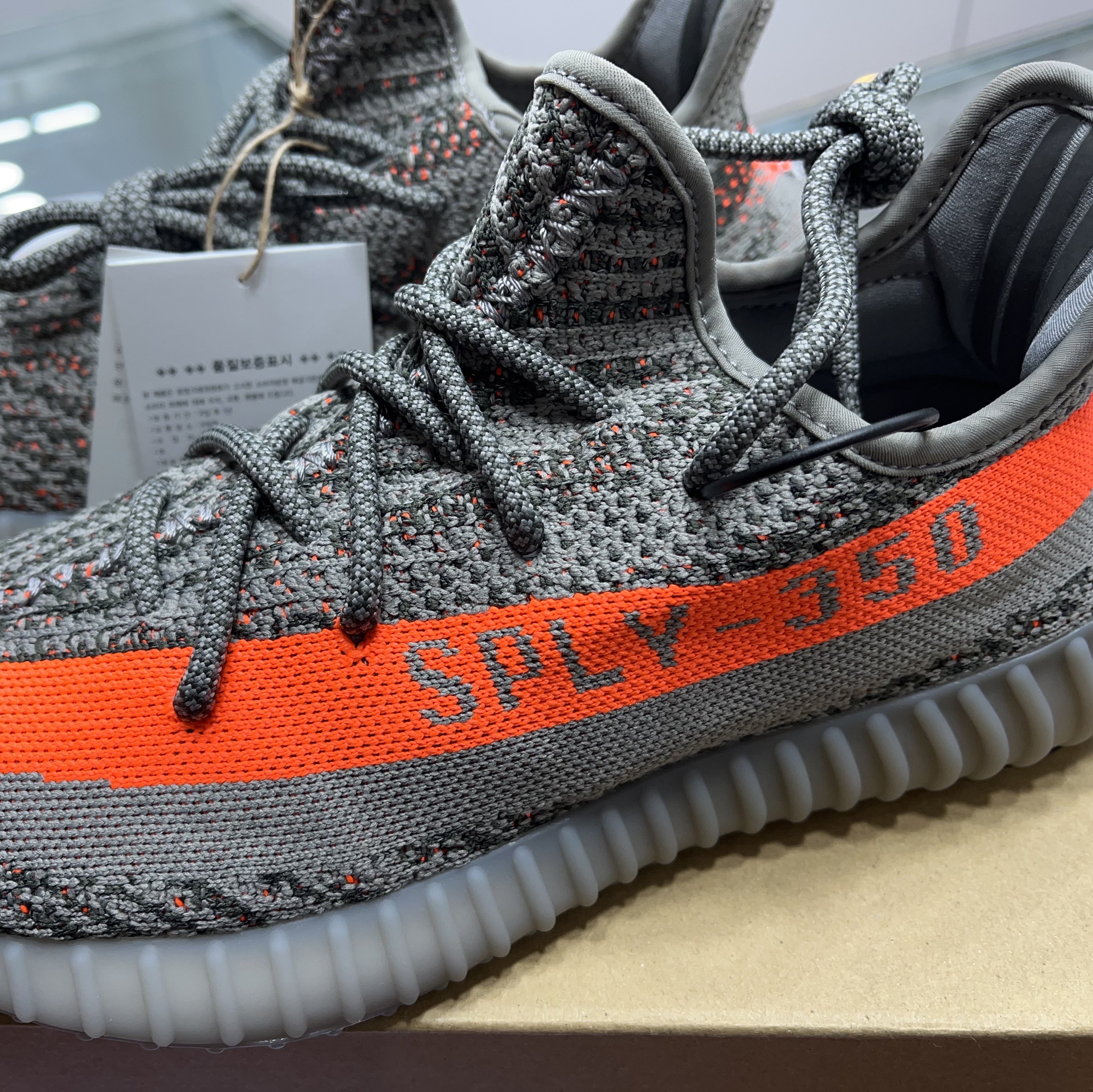 Adidas Yeezy Boost 350 V2 Beluga - Reflective 착용 스타일