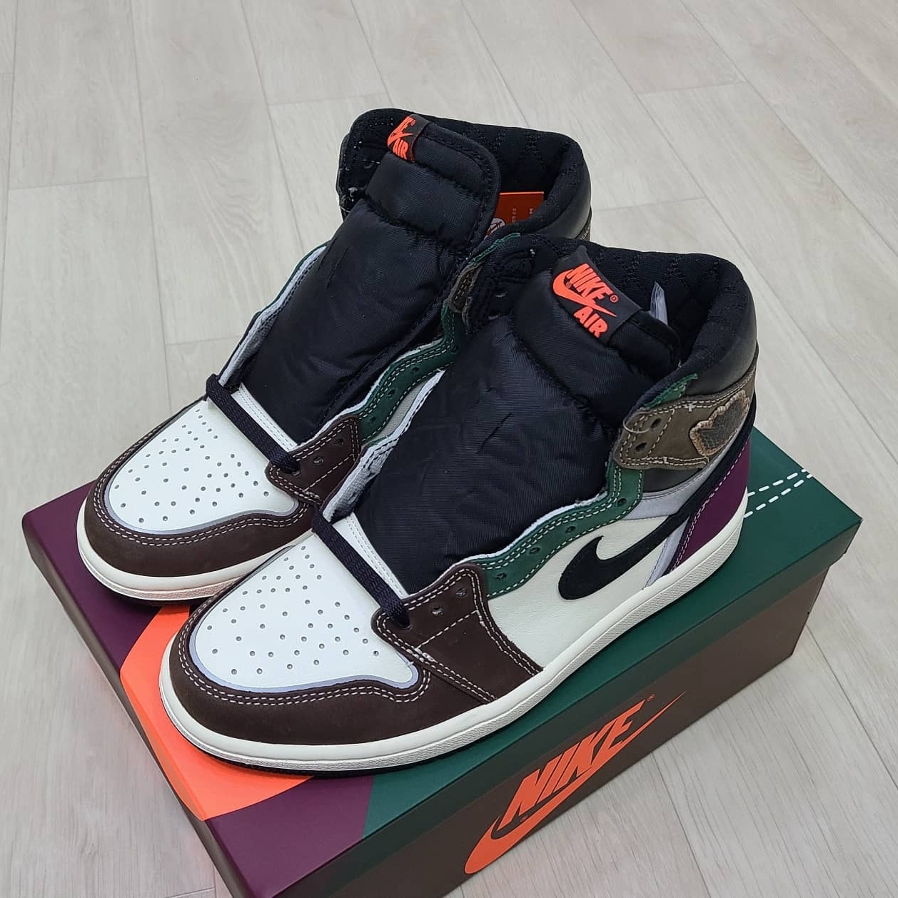 Jordan 1 Retro High OG Craft 착용 스타일 - 2