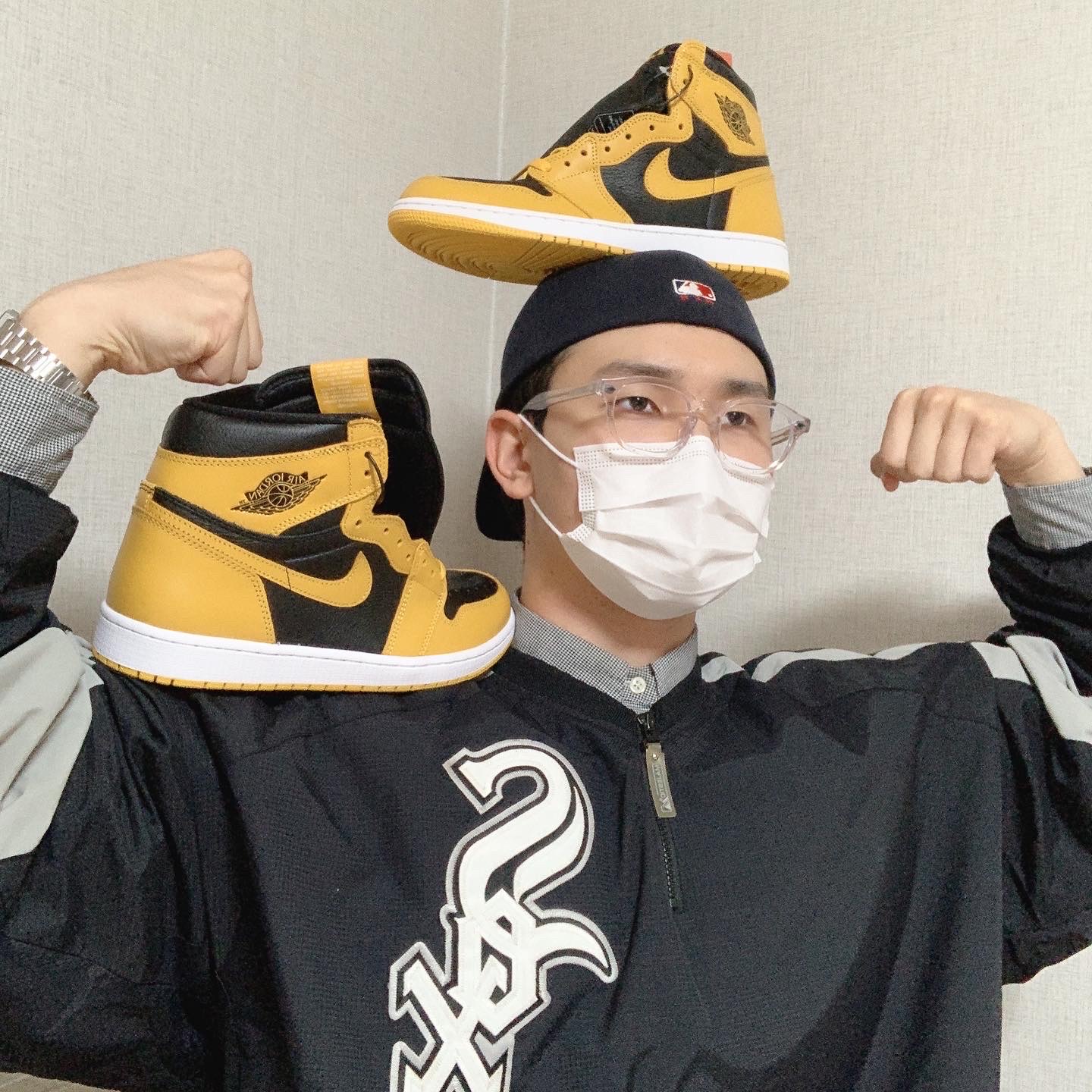 Jordan 1 Retro High OG Pollen 착용 스타일 - 3