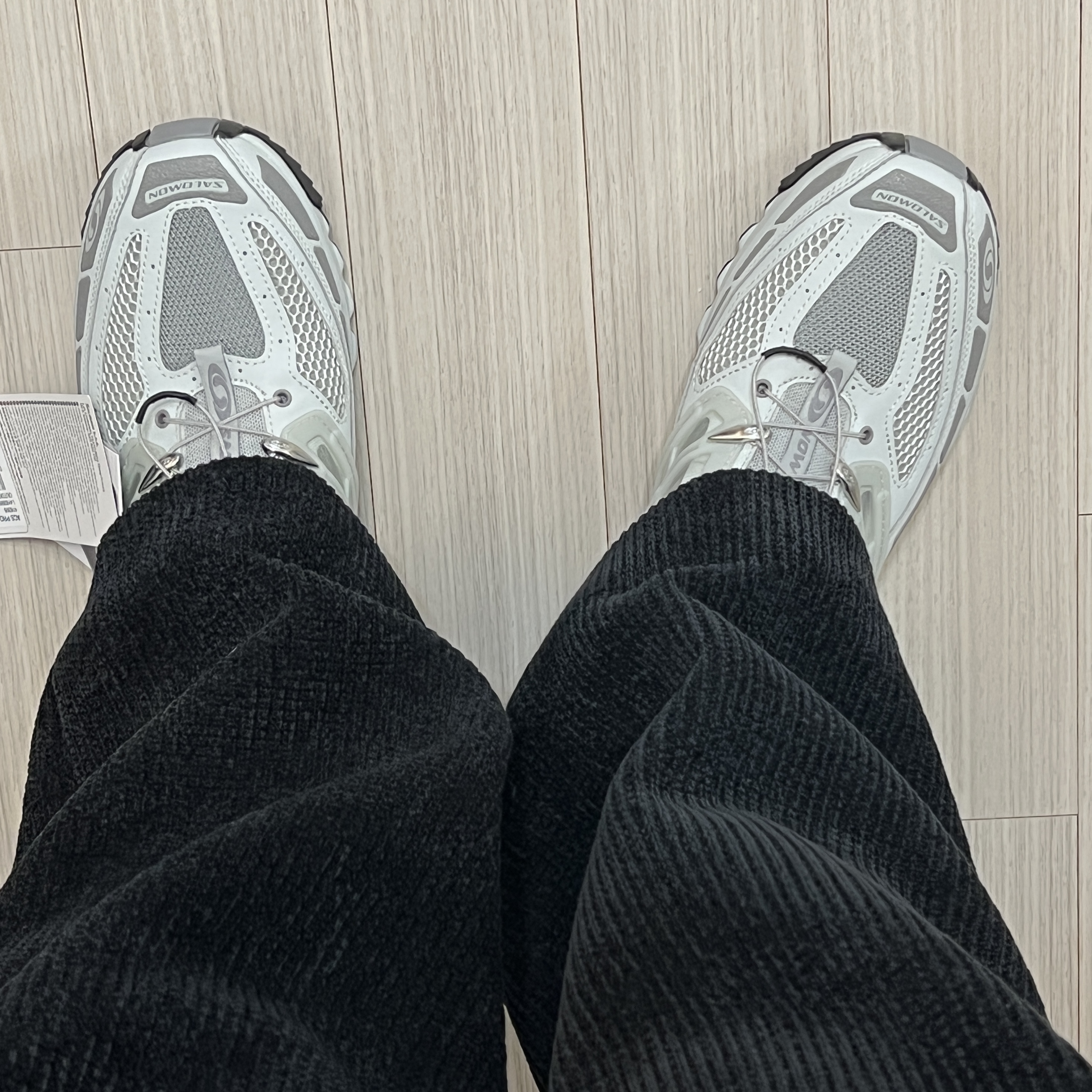 Salomon ACS Pro ADV Metal Frost Grey 착용 스타일 - 1