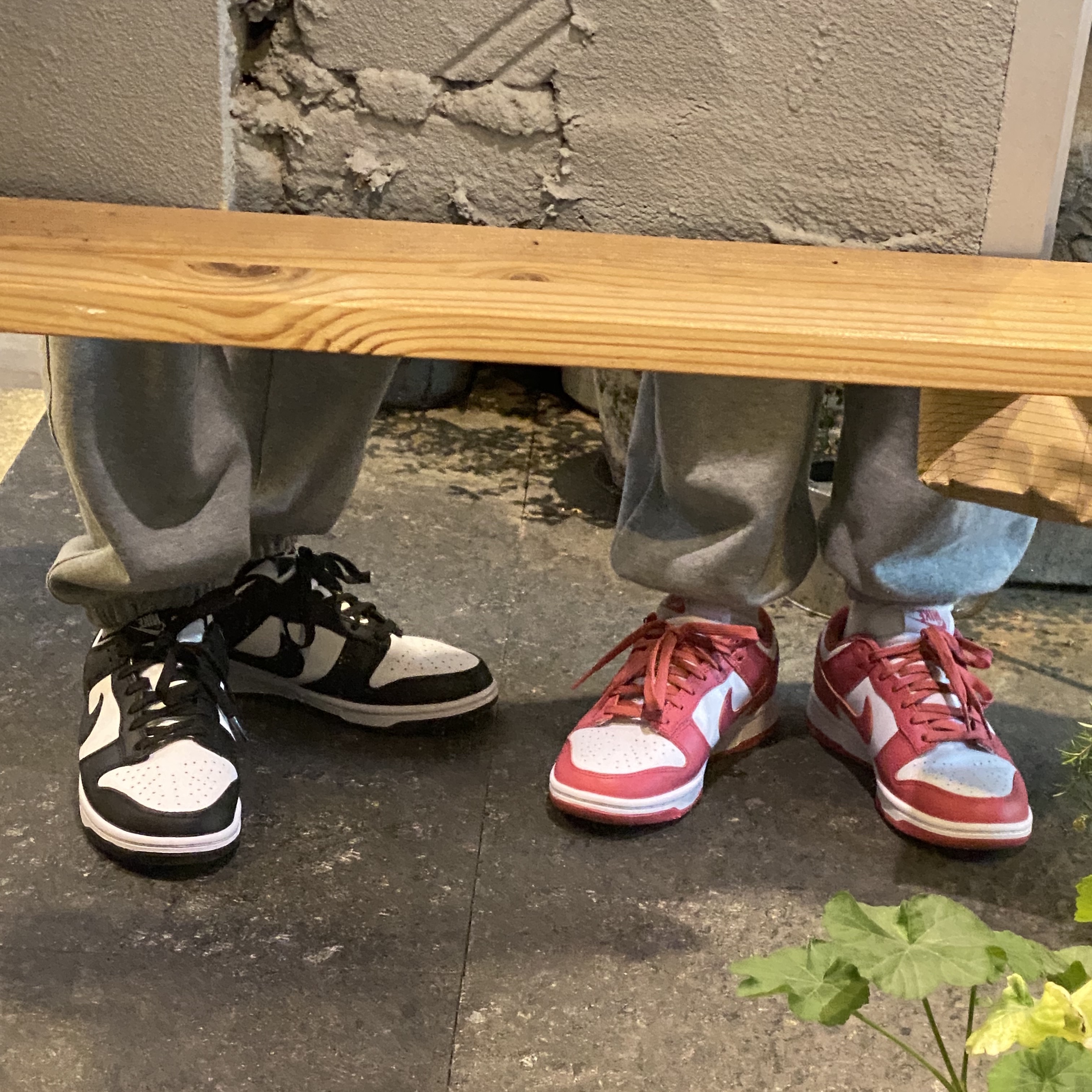 (W) Nike Dunk Low Archeo Pink, Nike Dunk Low Retro Black 착용 스타일