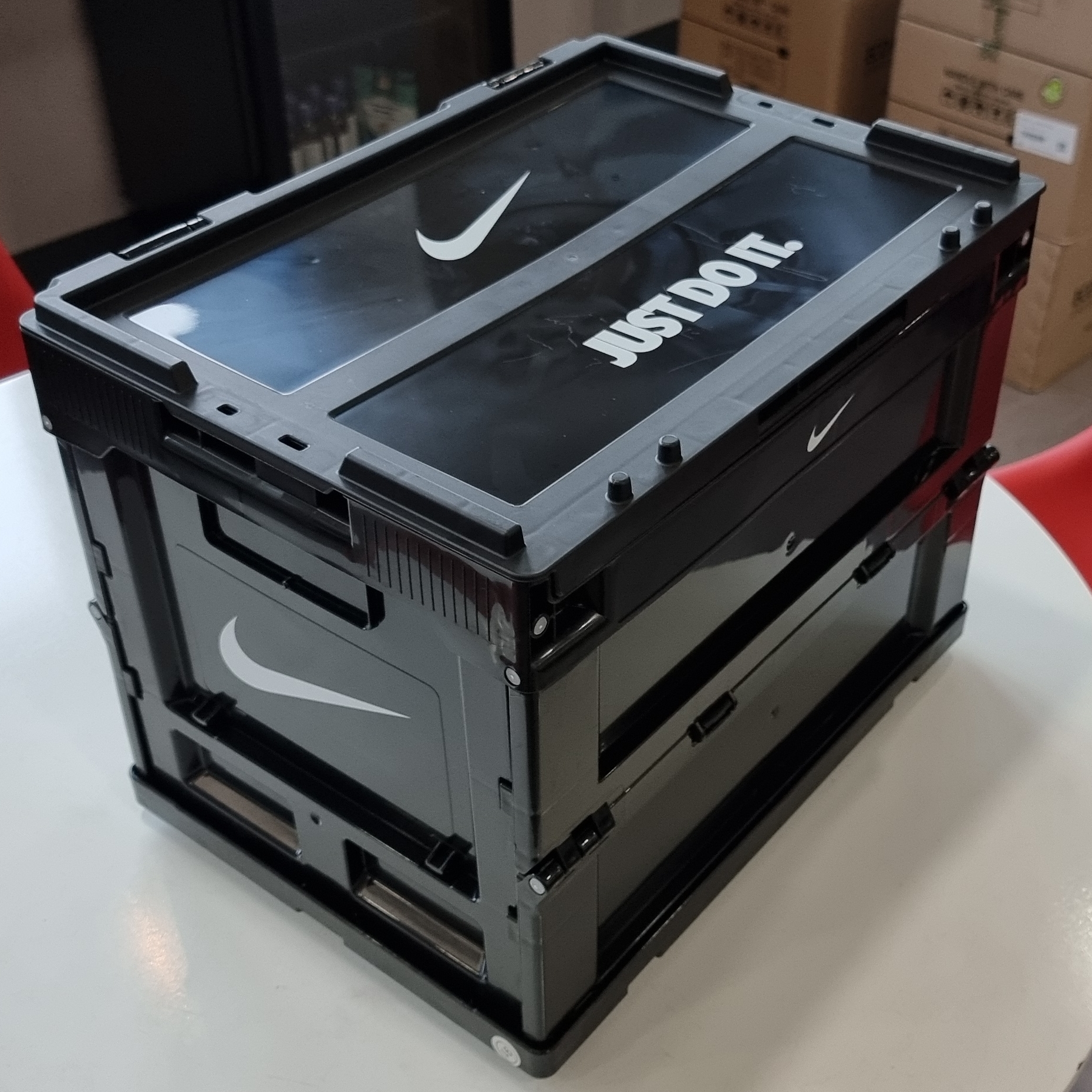Nike Members Days Live Folding Box Black 착용 스타일