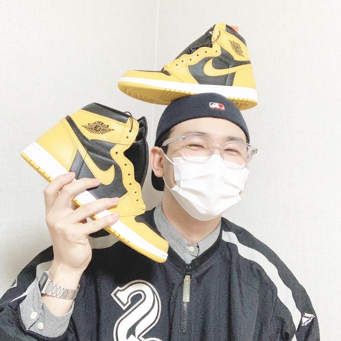 Jordan 1 Retro High OG Pollen 착용 스타일 - 5