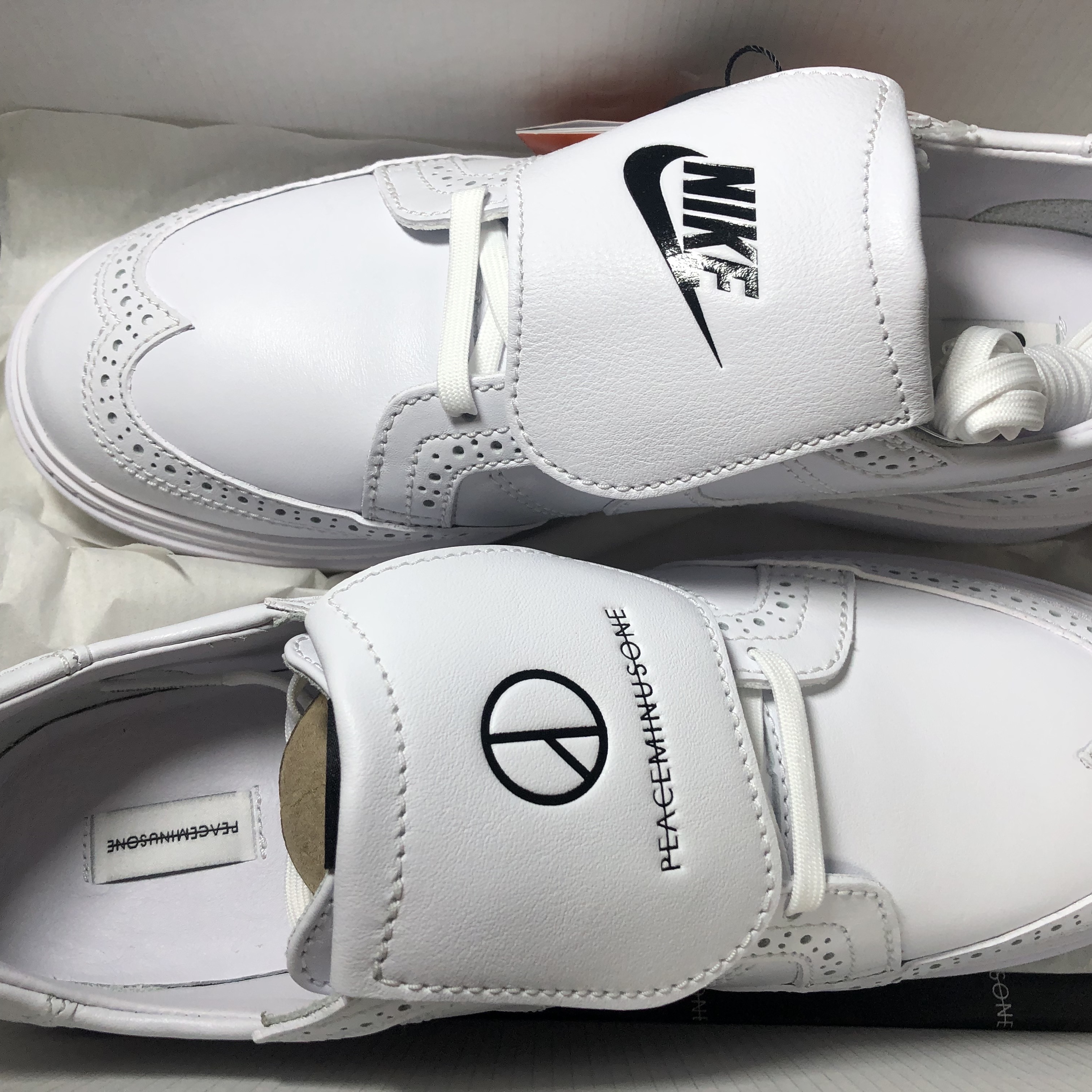 Nike x Peaceminusone Kwondo1 White 착용 스타일