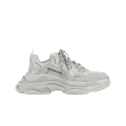 Balenciaga Allover Logo Triple S Sneakers Grey